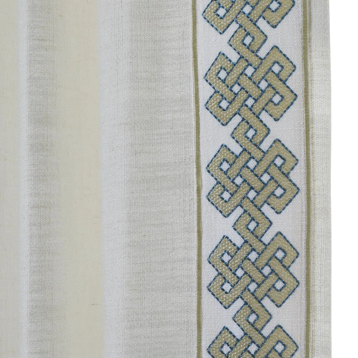 Liz Linen Curtains with Border Trim (Sold per Pair) - Image 69
