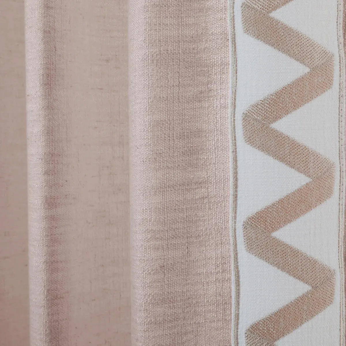 Liz Linen Curtains with Border Trim (Sold per Pair) - Image 70