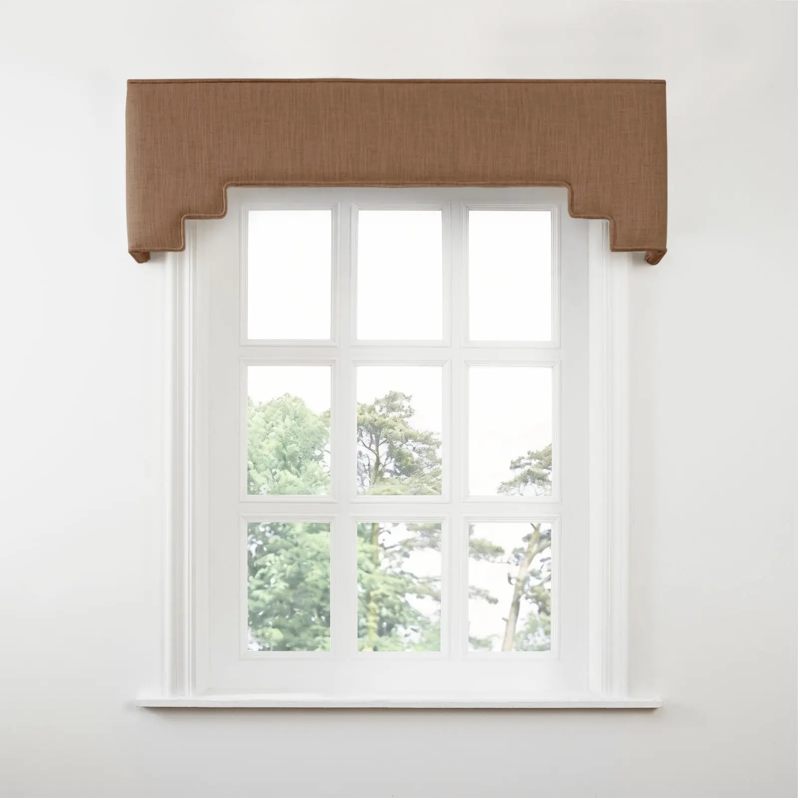 Liz Linen Decorative Stepped Cornice - Image 94