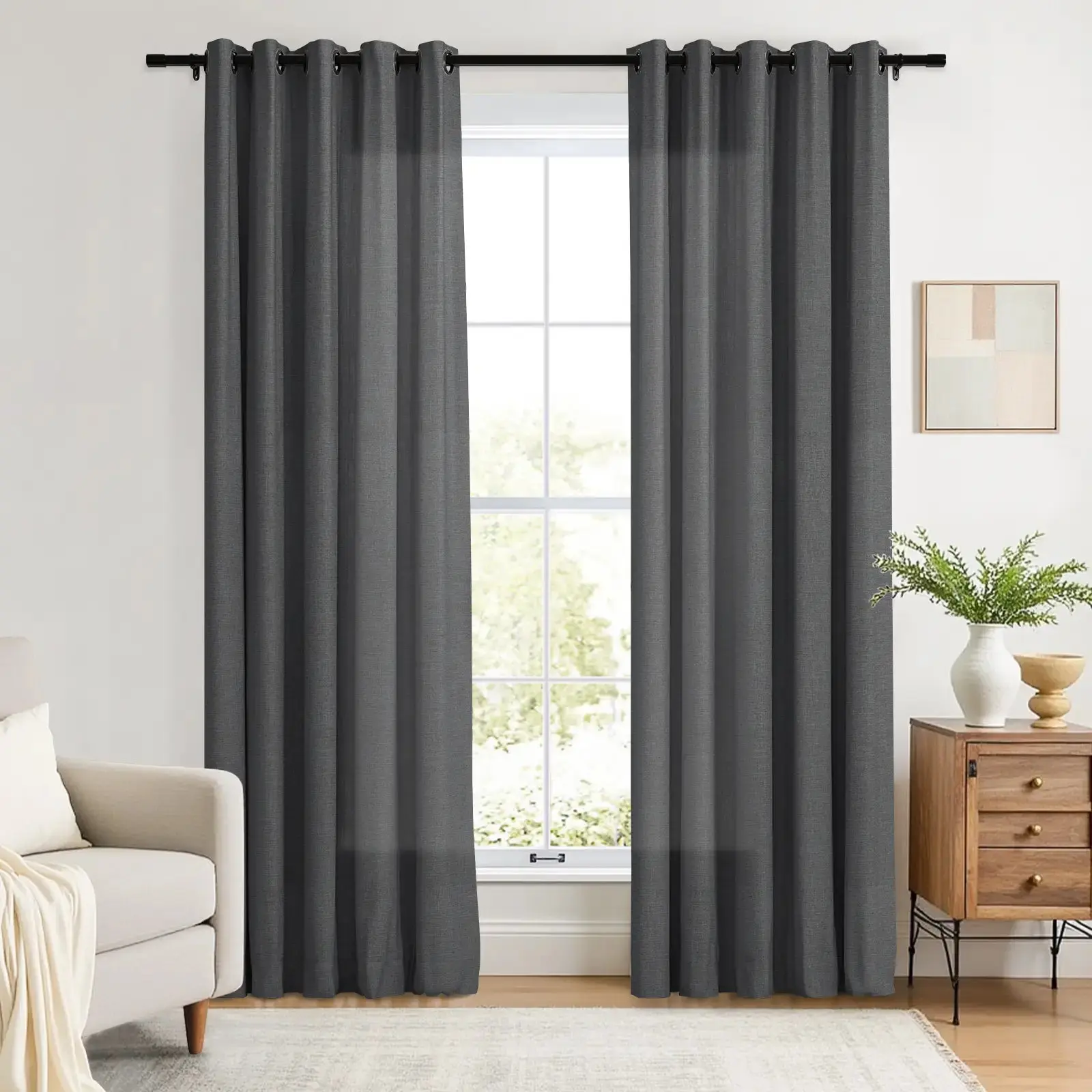 Liz Linen Drape Grommet - Image 18
