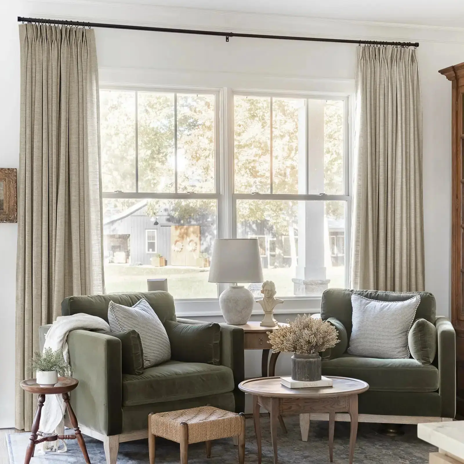 Liz Loft Curtain Extra Long Pleated Curtains - Image 14