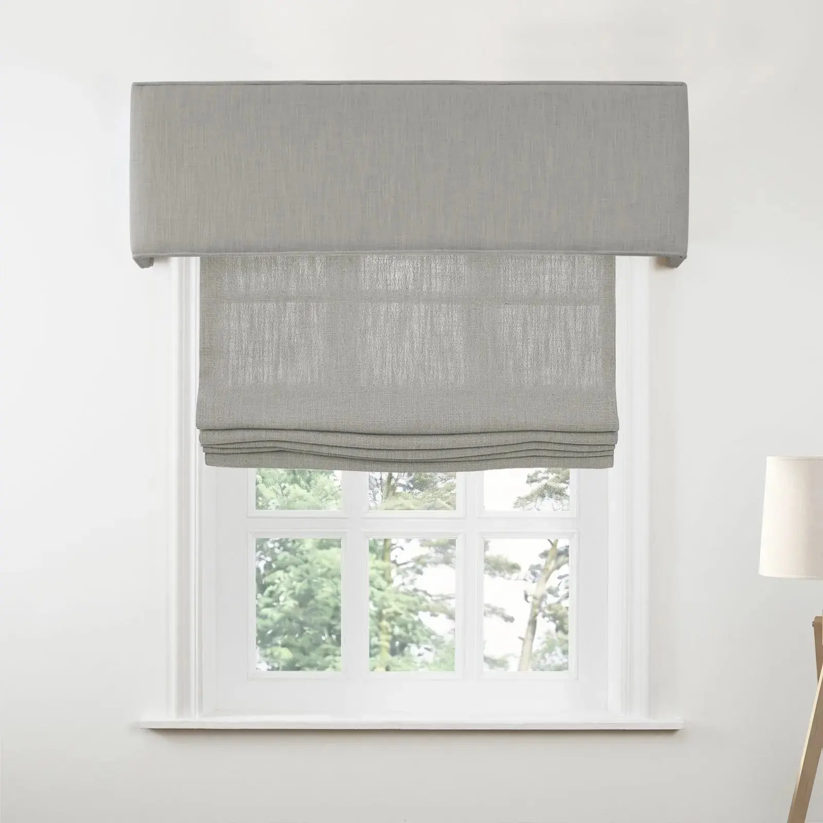 Liz Linen Flat Cornice Board - Image 58