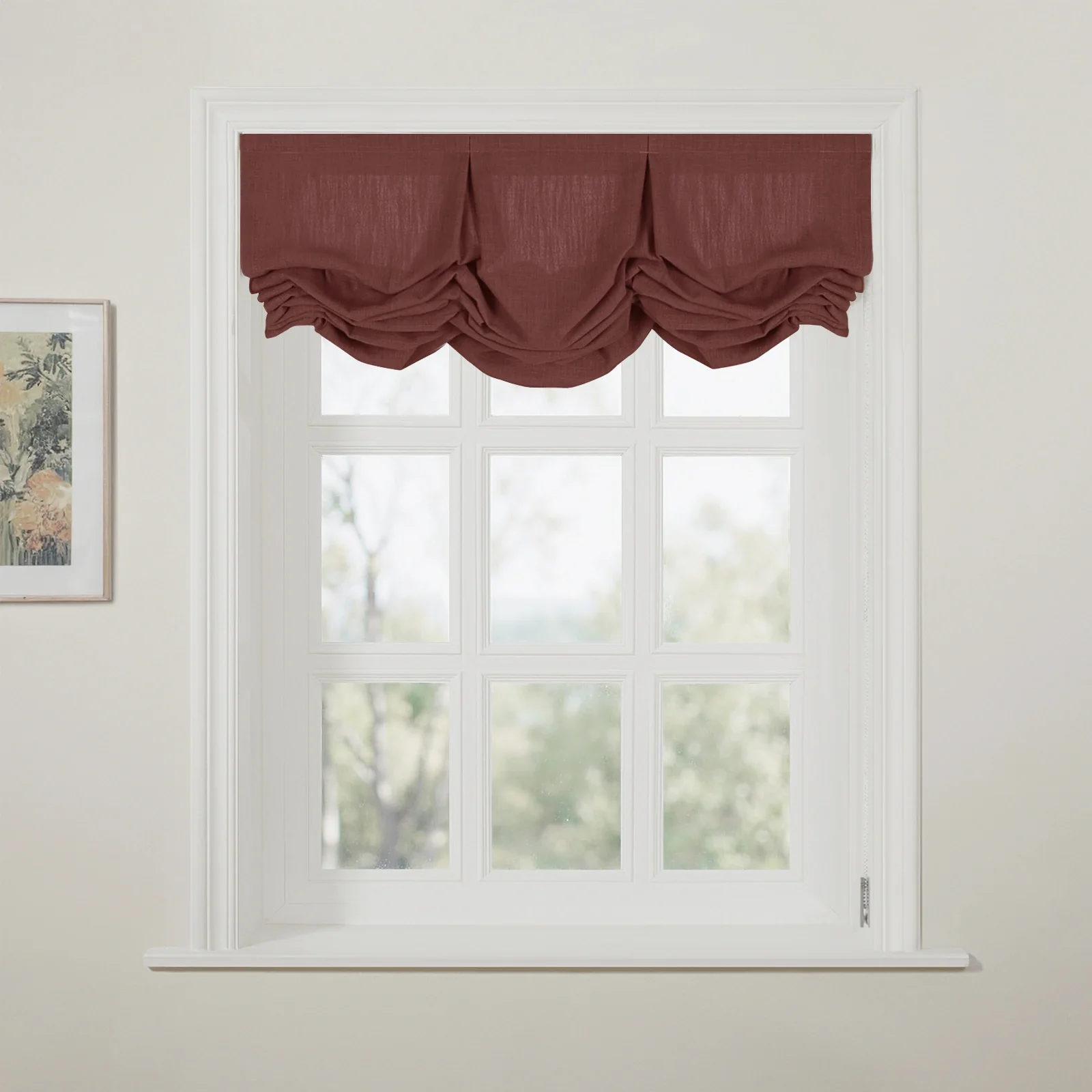 Liz Linen Pleated Balloon Shade Cord Lift - Image 136