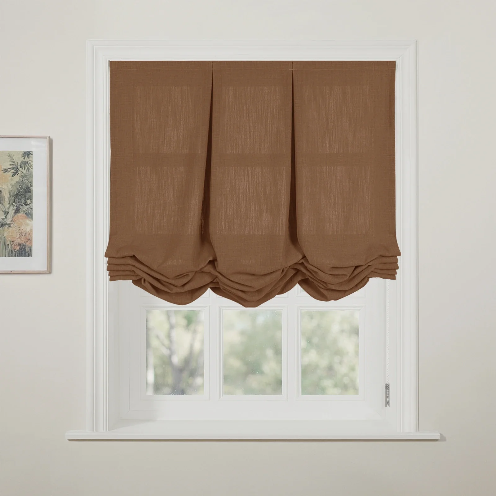 Liz Linen Pleated Balloon Shade Cord Lift - Image 146