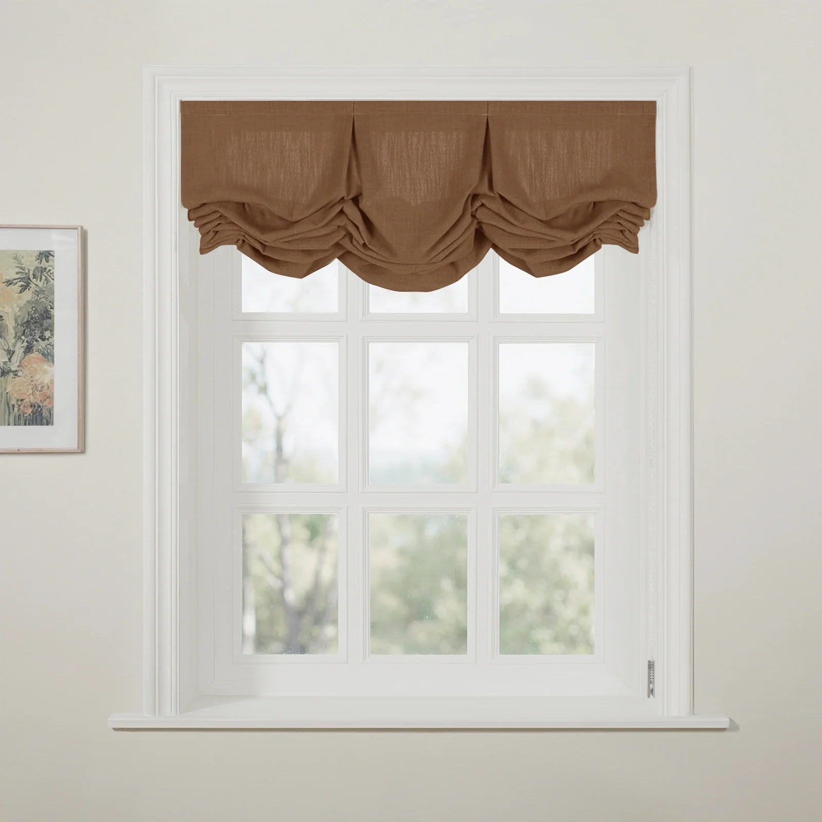 Liz Linen Pleated Balloon Shade Cord Lift - Image 148