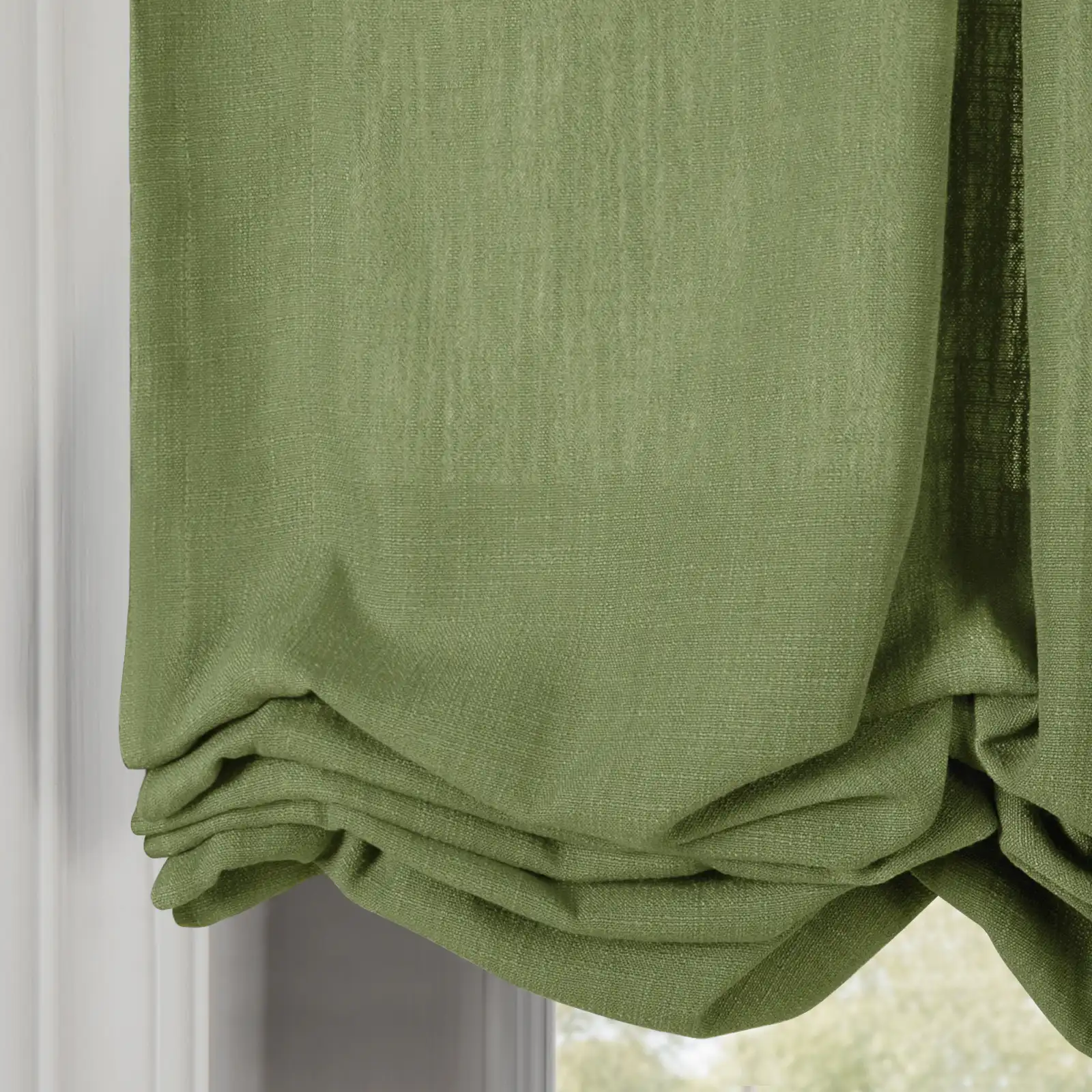 Liz Linen Pleated Balloon Shade Cord Lift - Image 175
