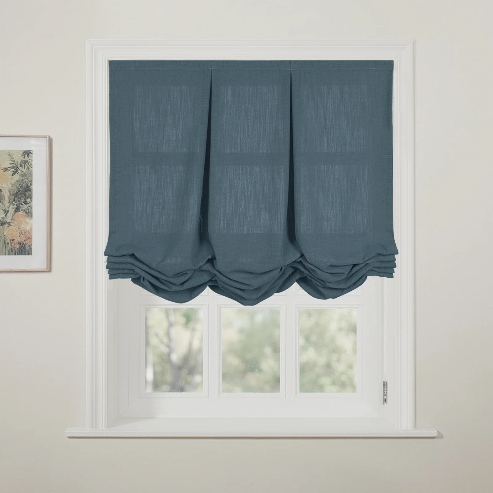 Liz Linen Pleated Balloon Shade Cord Lift - Image 200