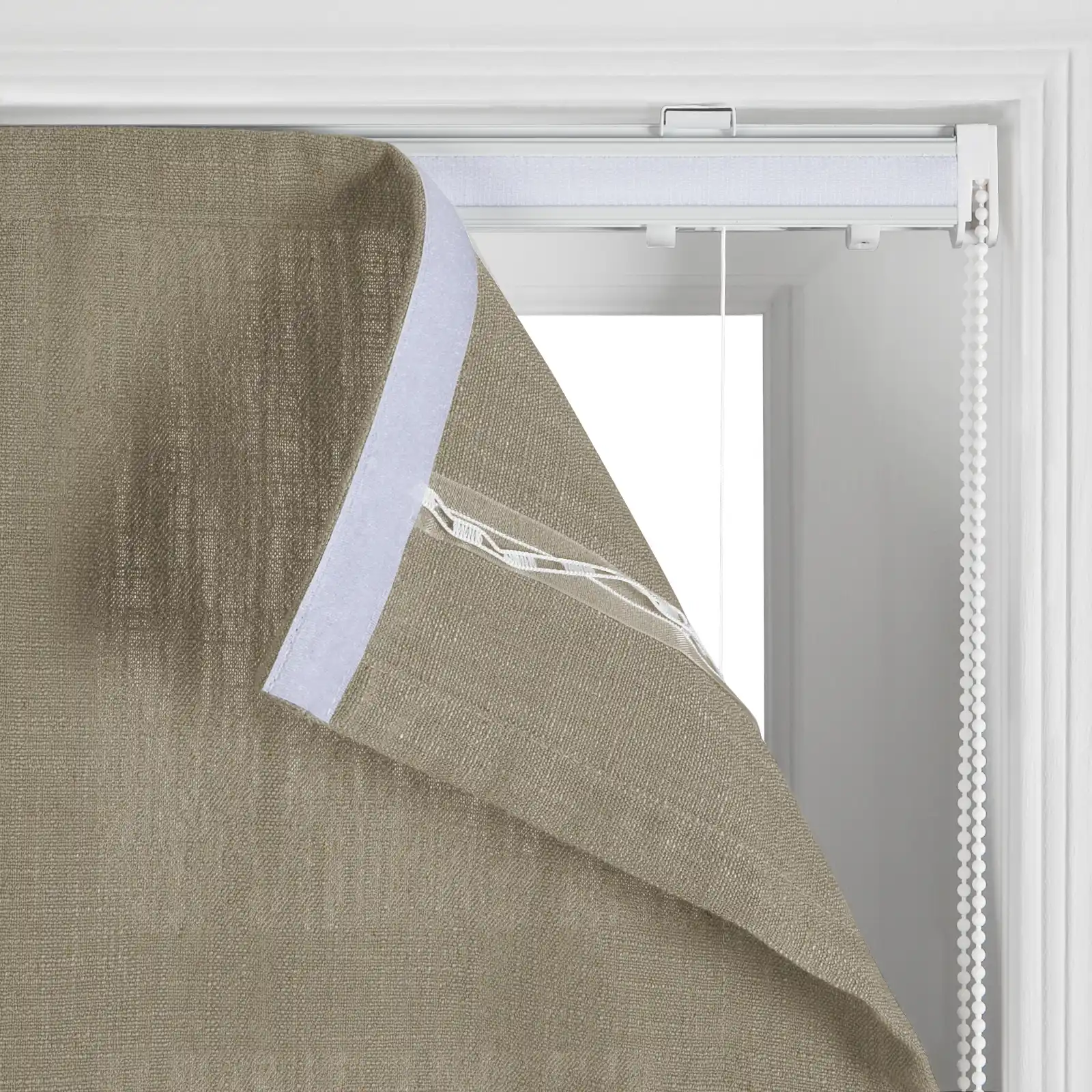 Liz Linen Pleated Balloon Shade Cord Lift - Image 45