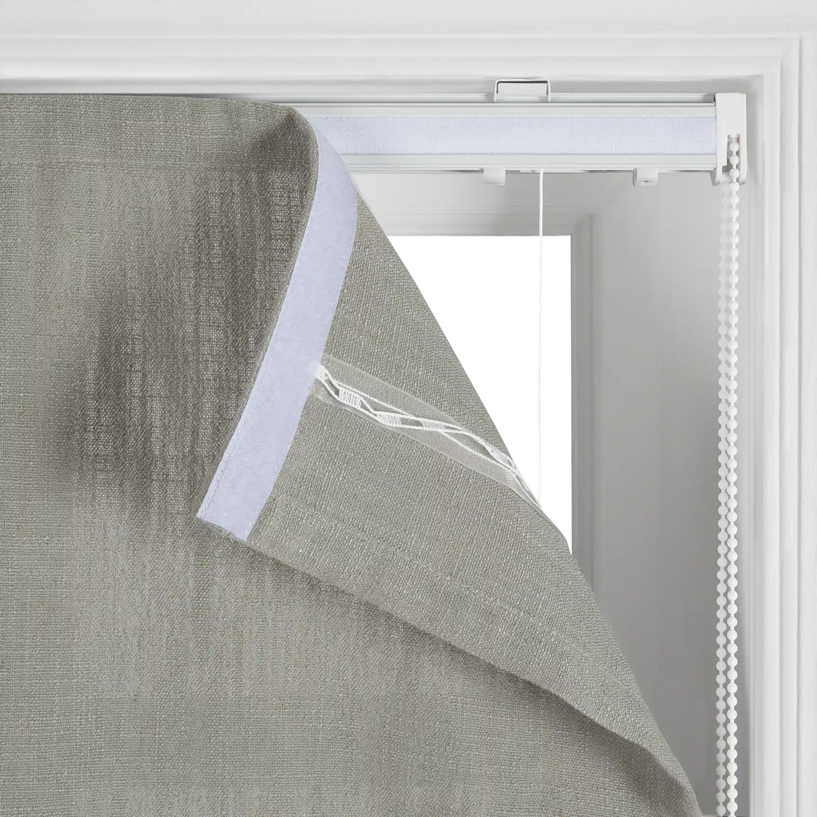 Liz Linen Pleated Balloon Shade Cord Lift - Image 57