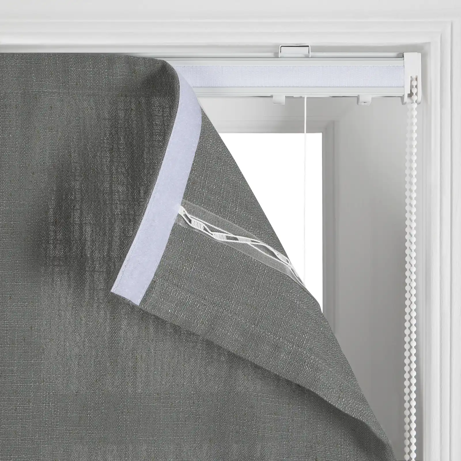 Liz Linen Pleated Balloon Shade Cord Lift - Image 93