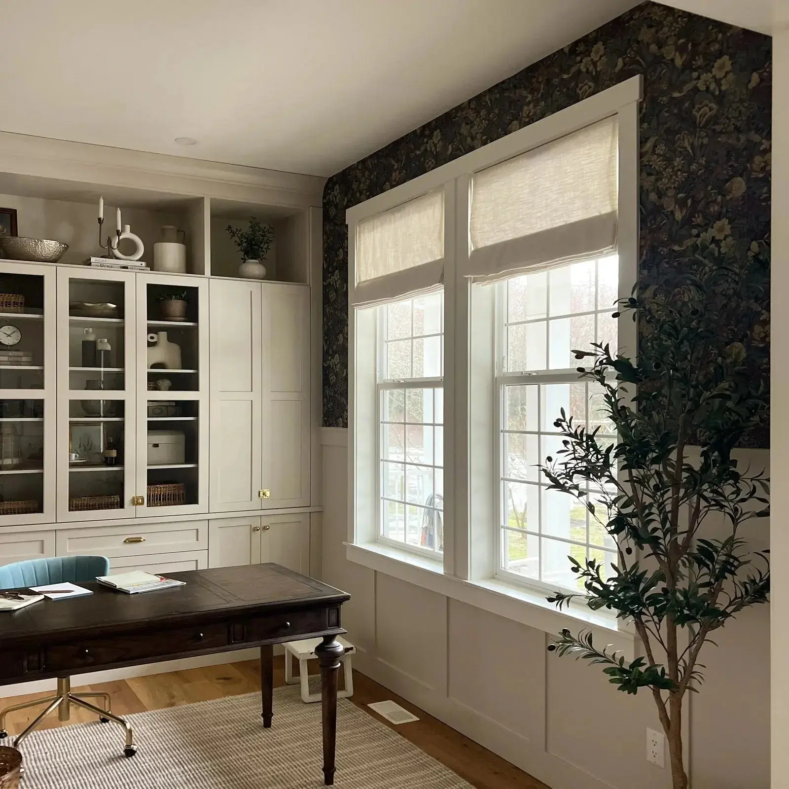 Liz Linen Roman Shade Cordless - Image 35