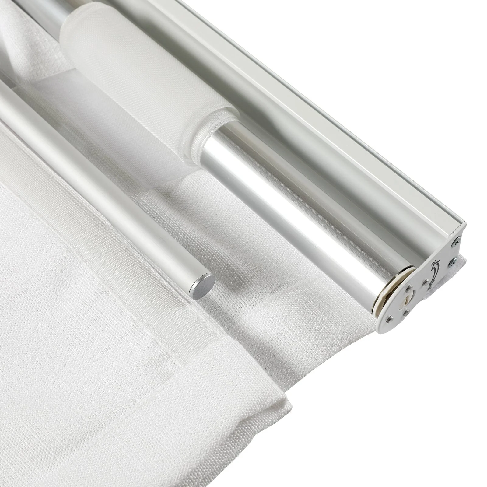 TWOPAGES Liz™  Linen Roman Shade Cordless Plus Size - Image 21