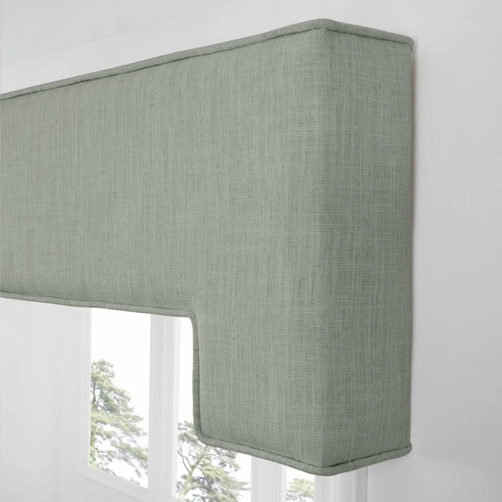 Liz Linen Stepped Cornice Board - Image 100