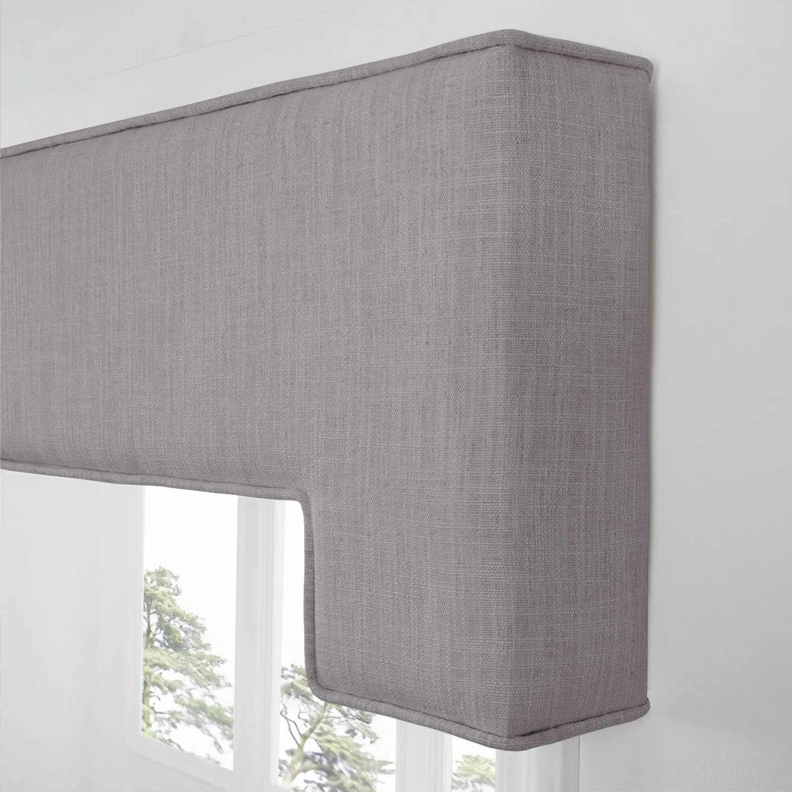 Liz Linen Stepped Cornice Board - Image 104