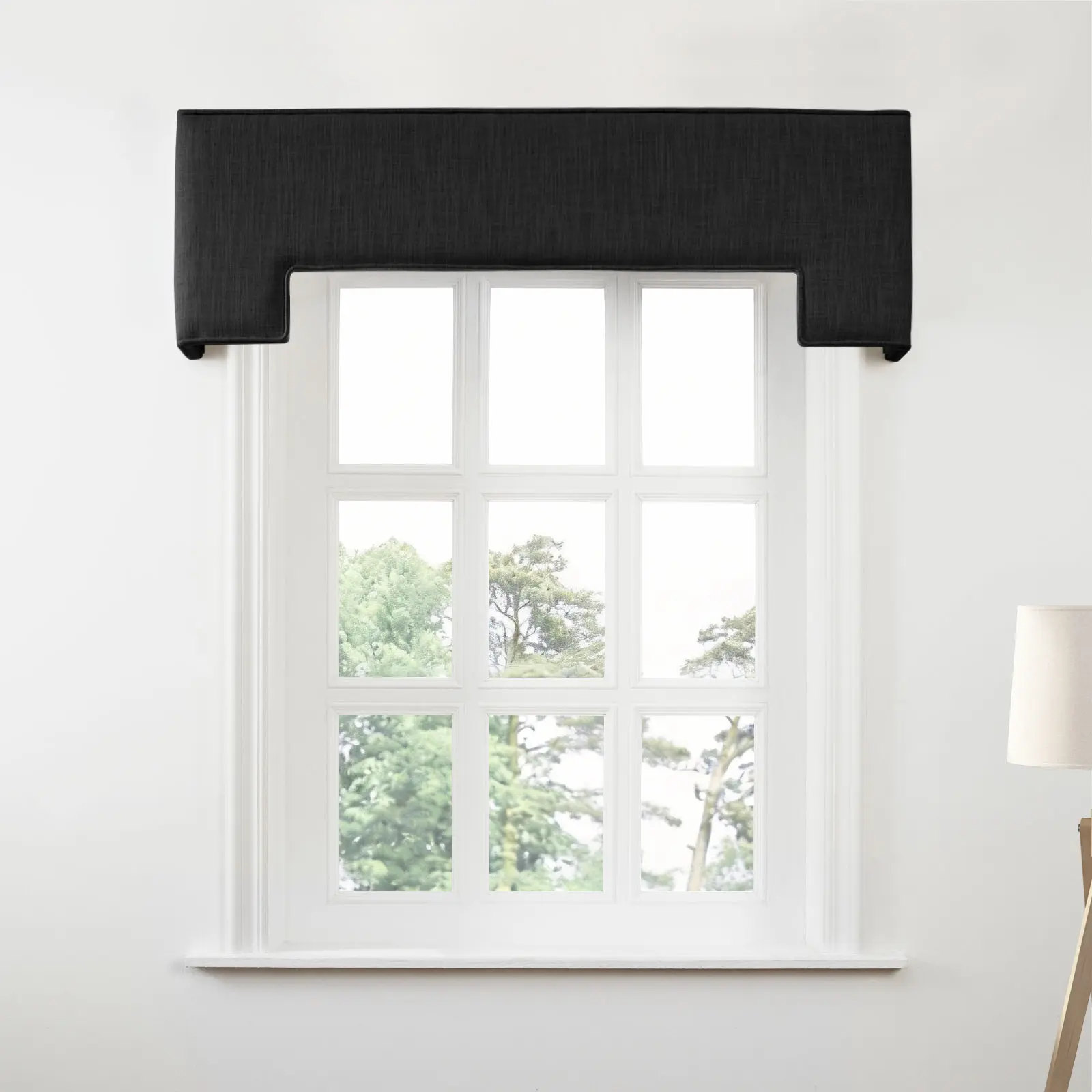 Liz Linen Stepped Cornice Board - Image 11
