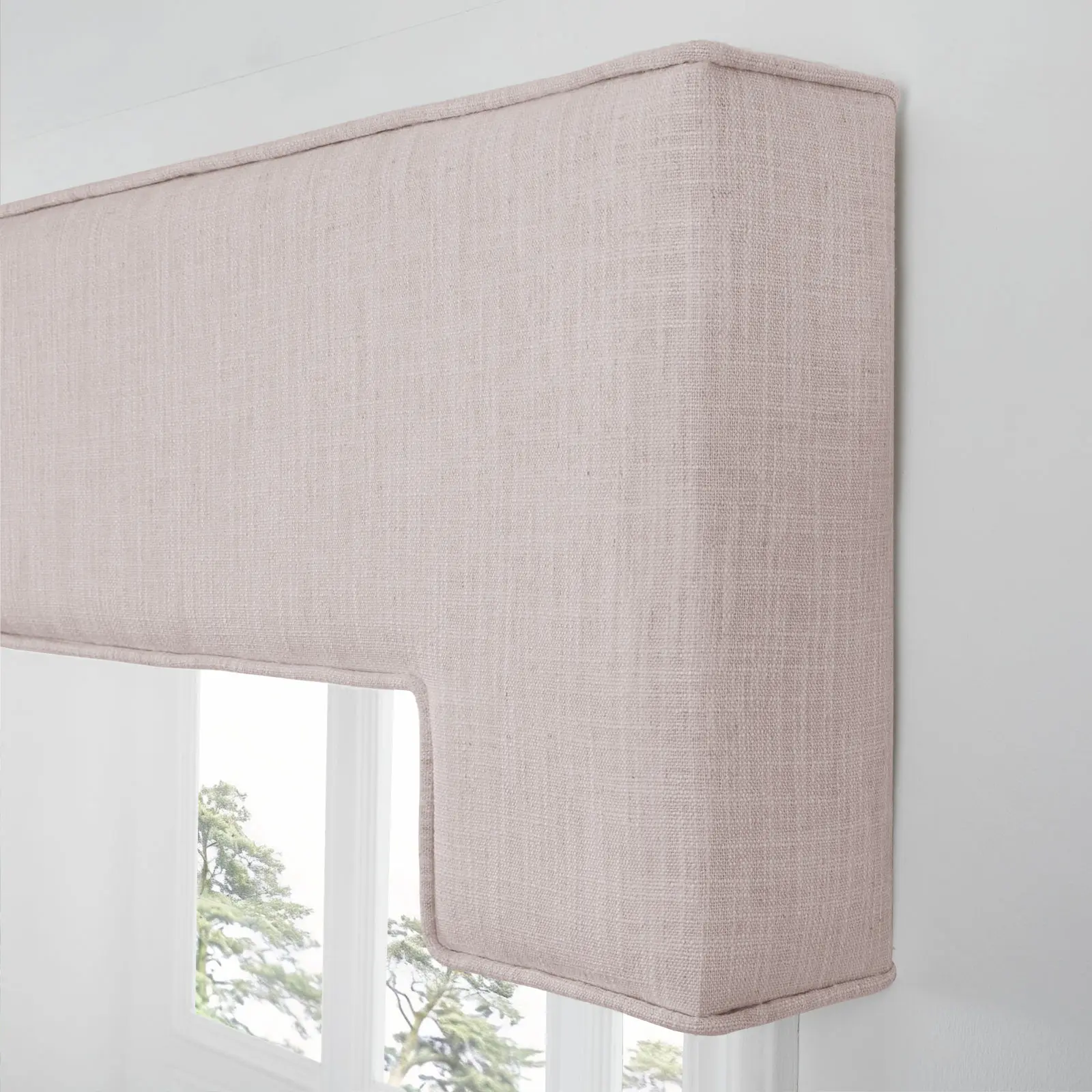 Liz Linen Stepped Cornice Board - Image 112