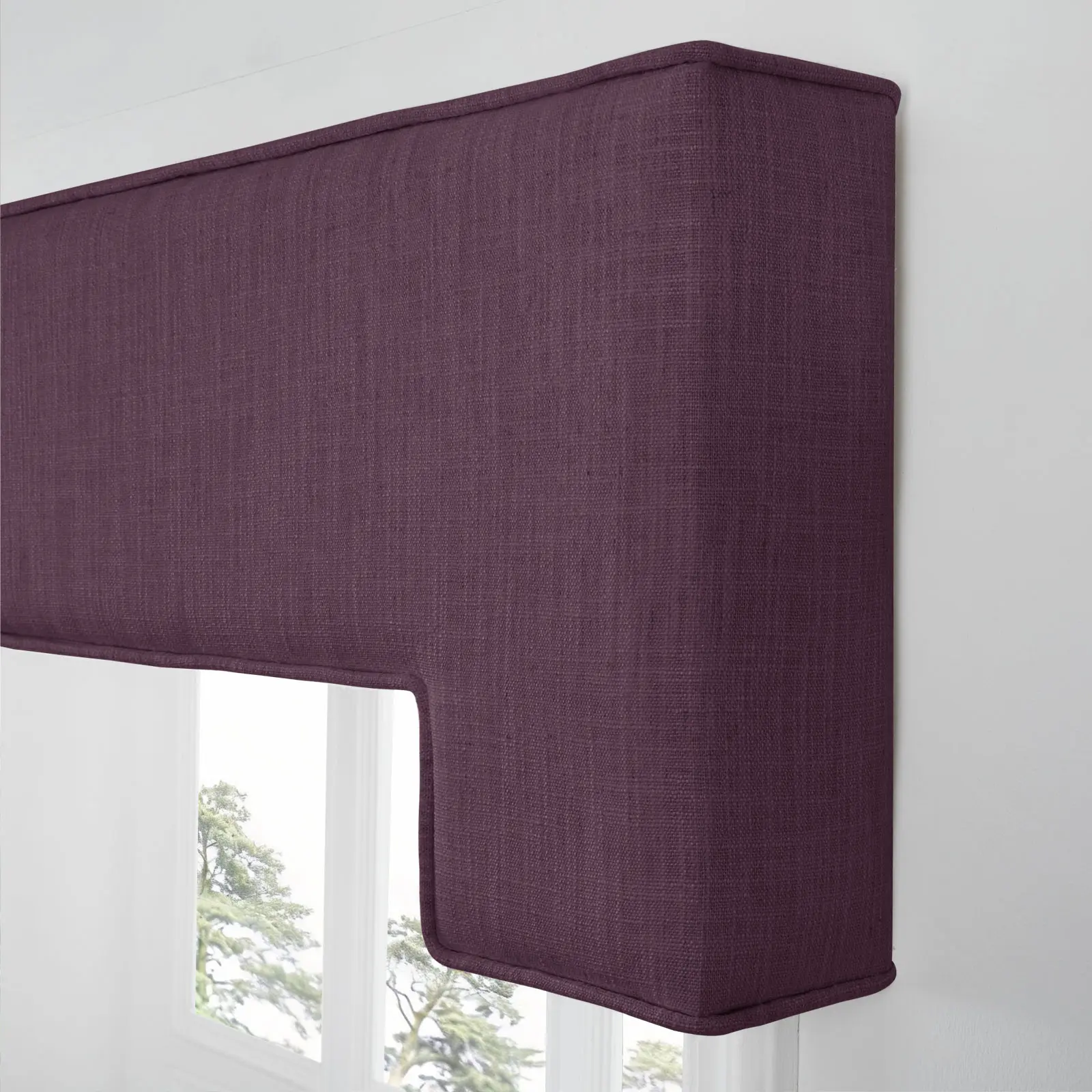 Liz Linen Stepped Cornice Board - Image 116