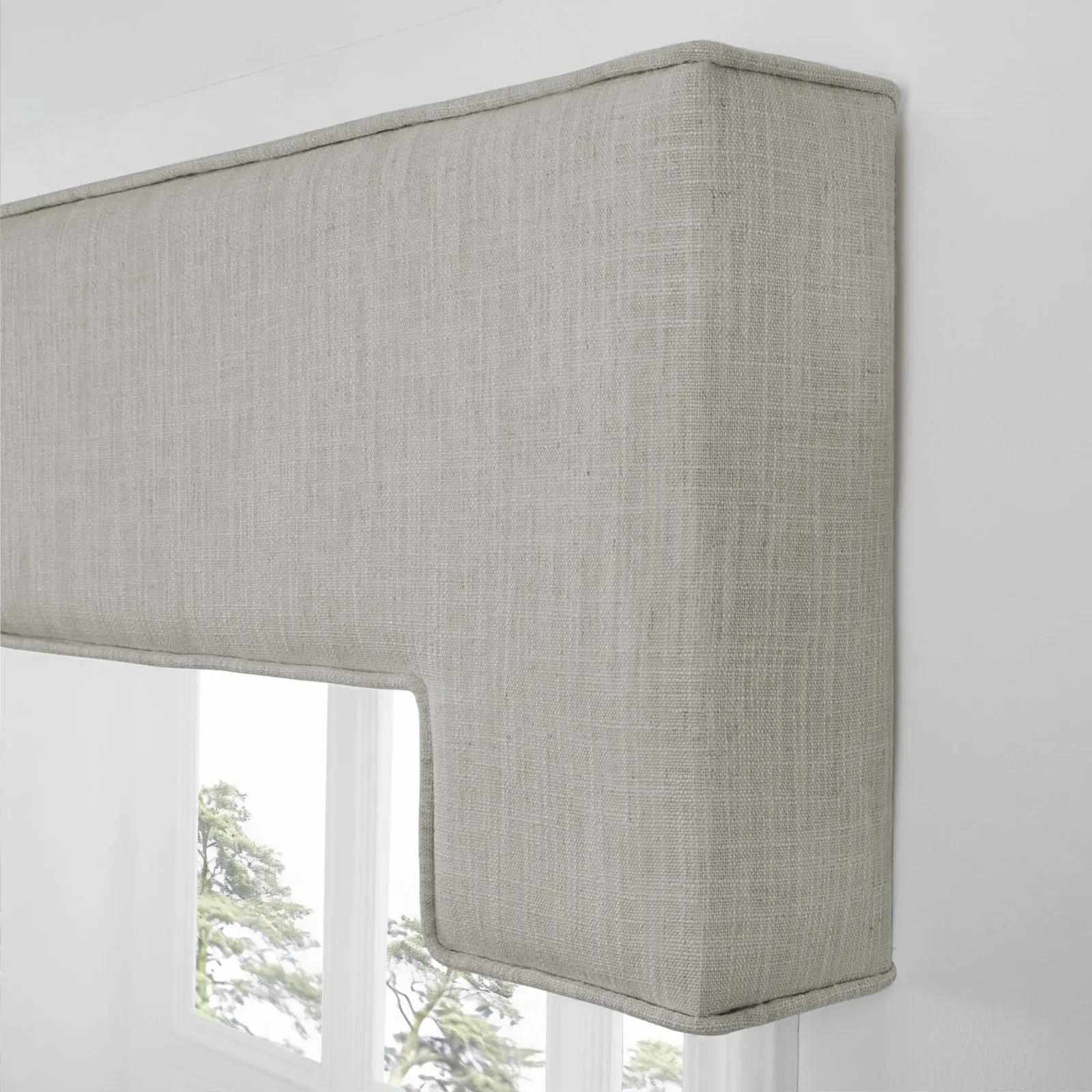 Liz Linen Stepped Cornice Board - Image 120