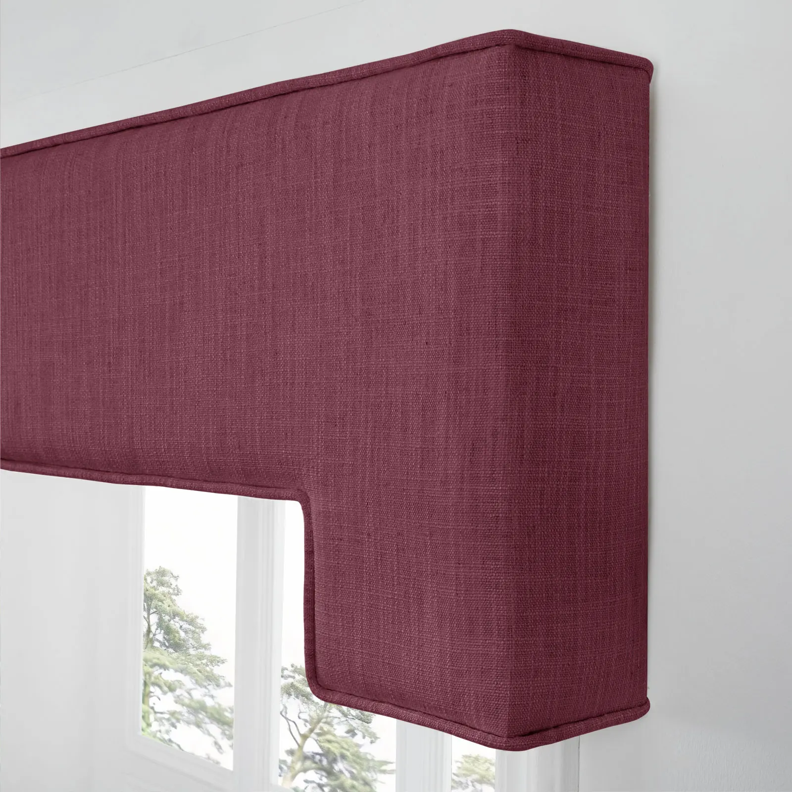 Liz Linen Stepped Cornice Board - Image 124
