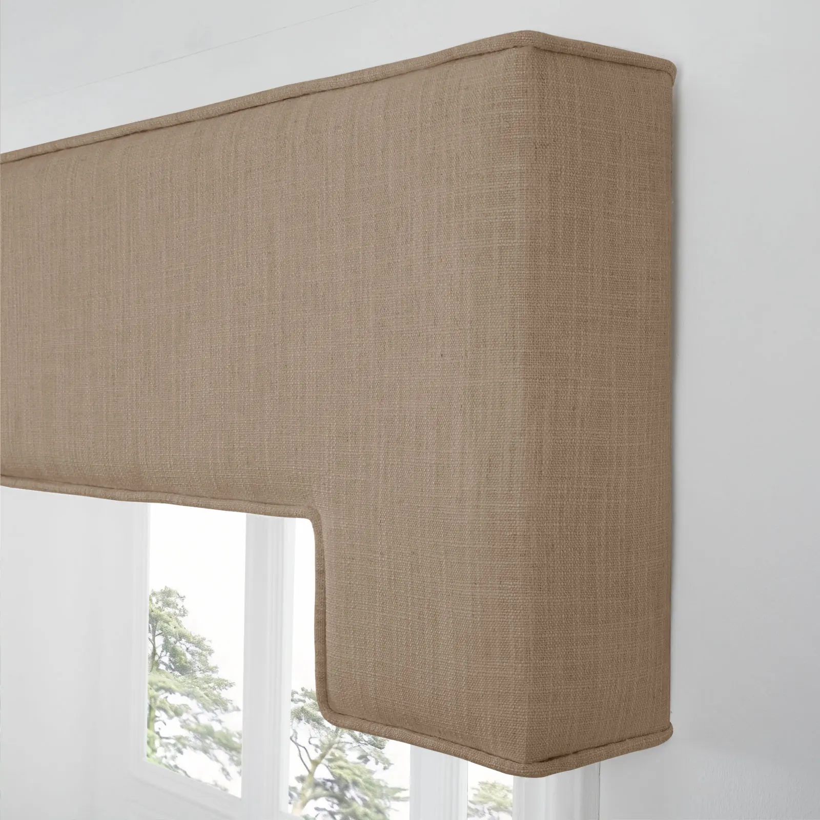 Liz Linen Stepped Cornice Board - Image 132