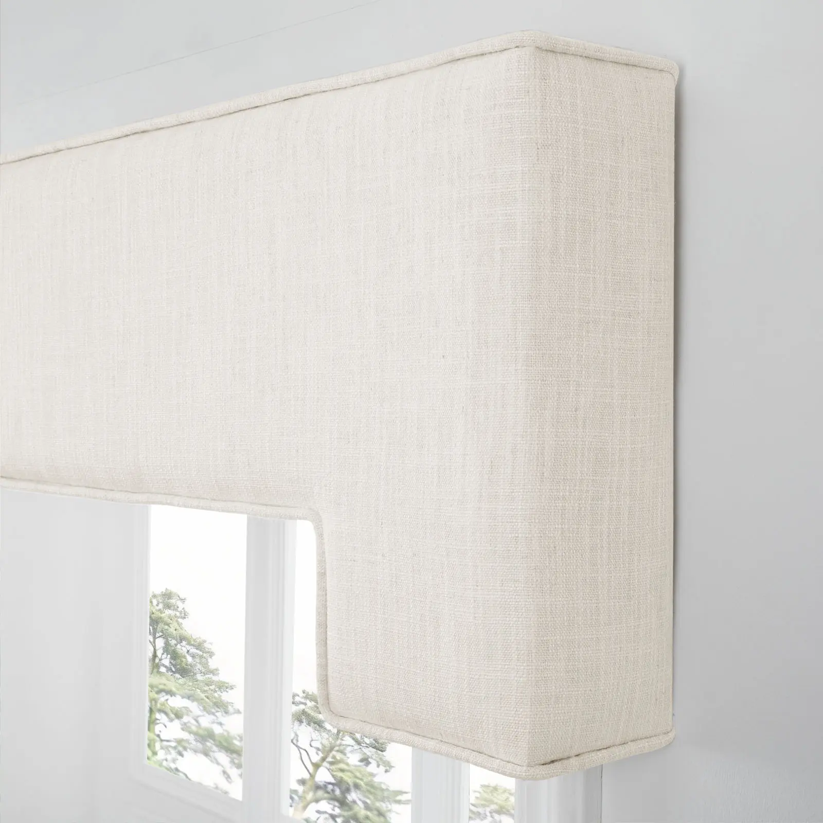 Liz Linen Stepped Cornice Board - Image 136