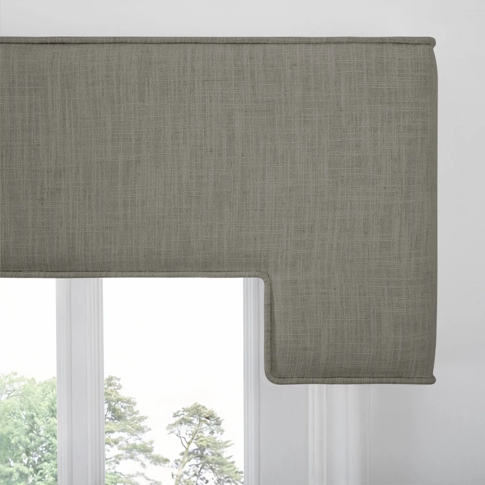 Liz Linen Stepped Cornice Board - Image 141