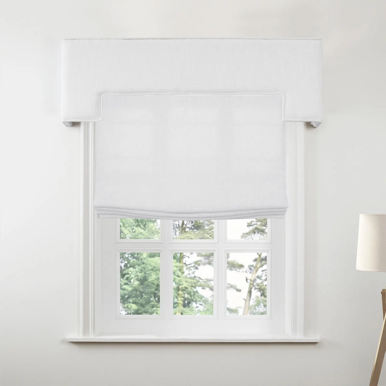 Liz Linen Stepped Cornice Board - Image 145