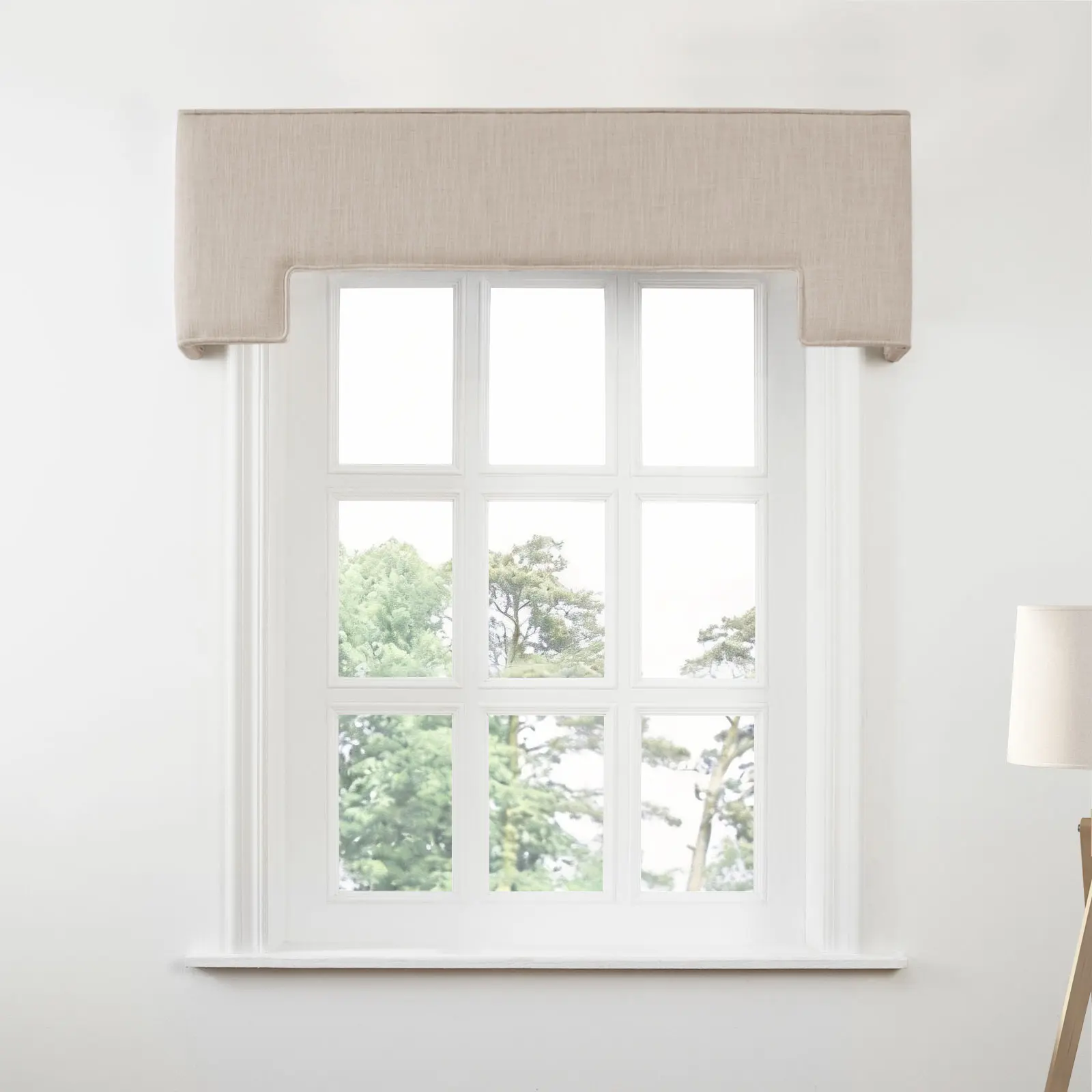 Liz Linen Stepped Cornice Board - Image 148