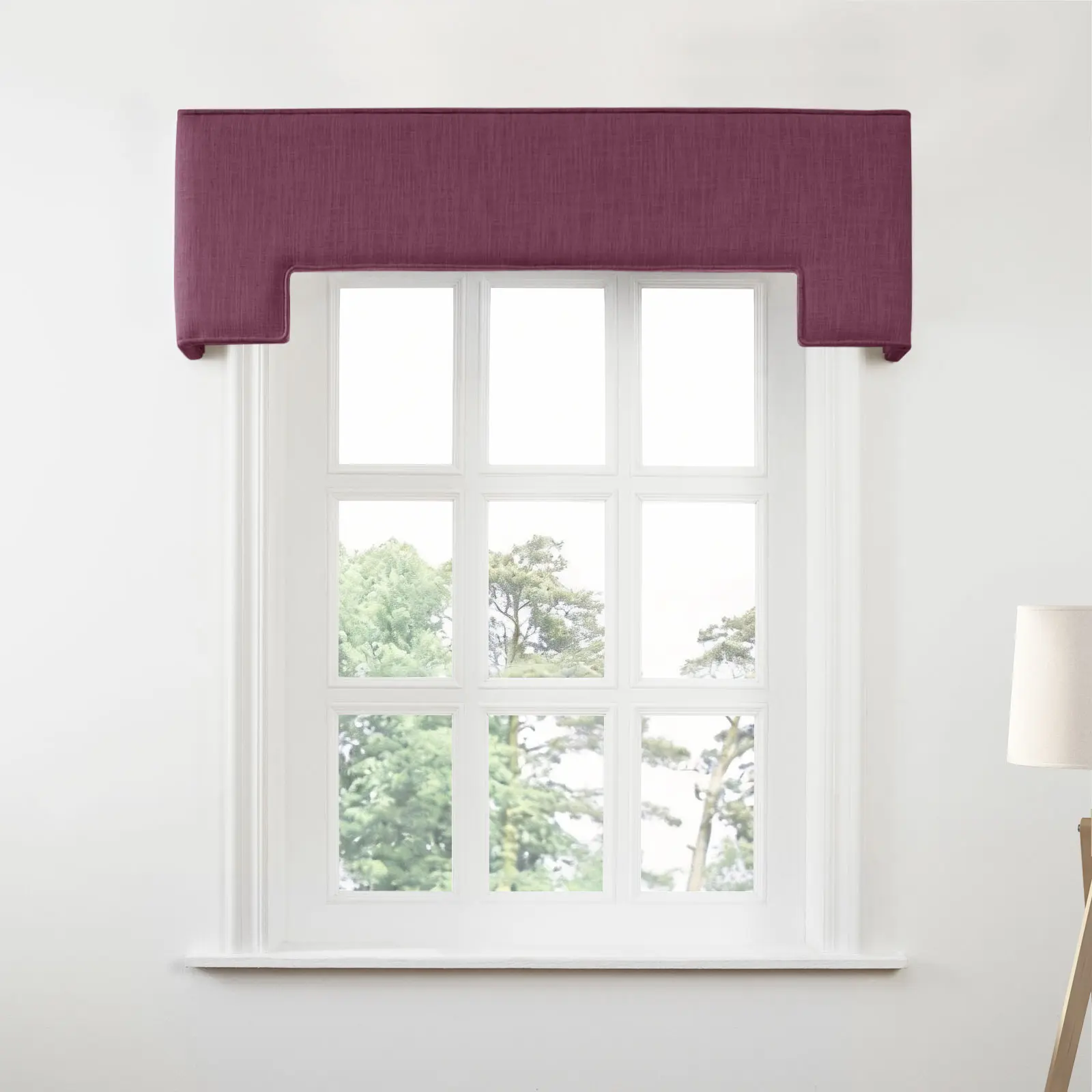 Liz Linen Stepped Cornice Board - Image 15