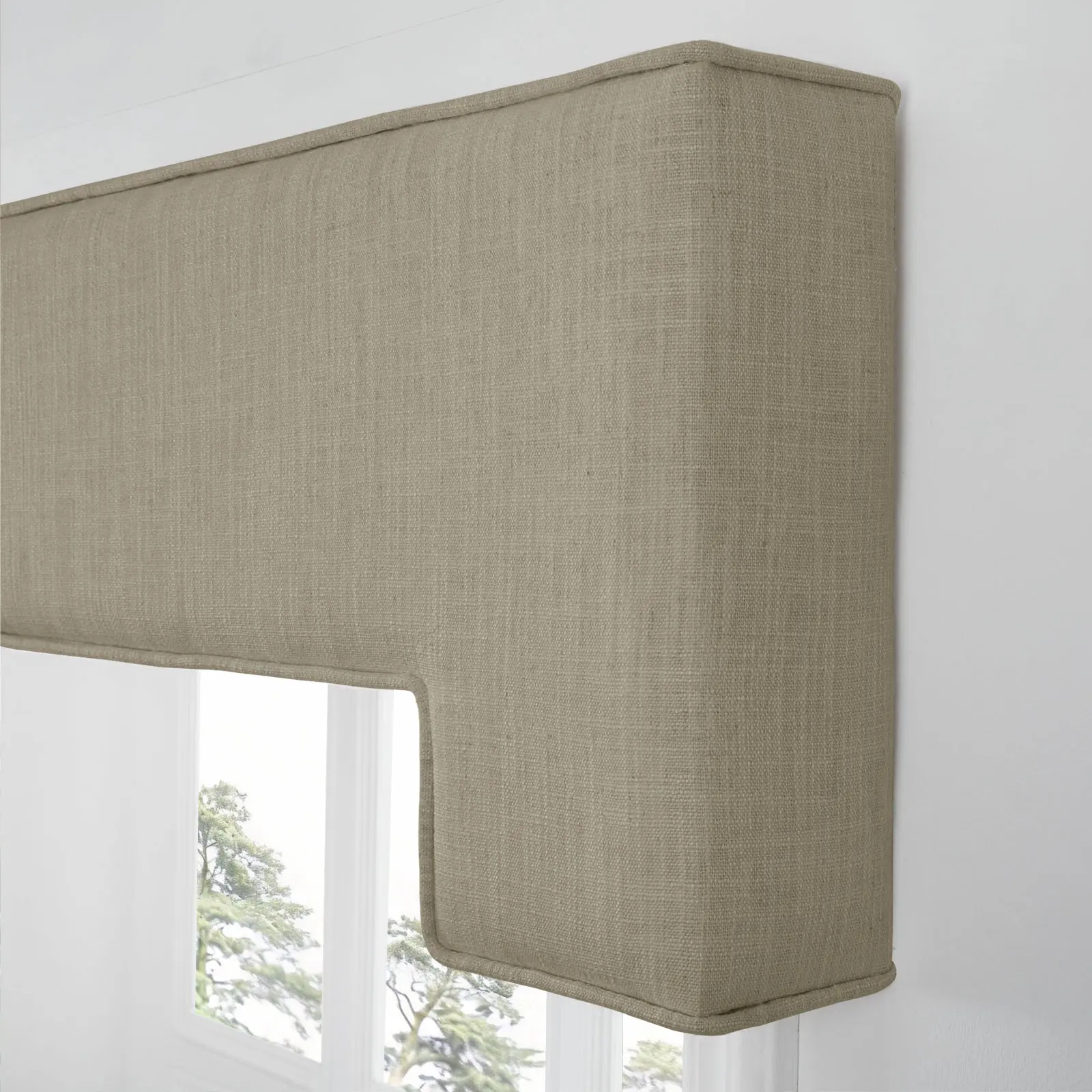 Liz Linen Stepped Cornice Board - Image 153