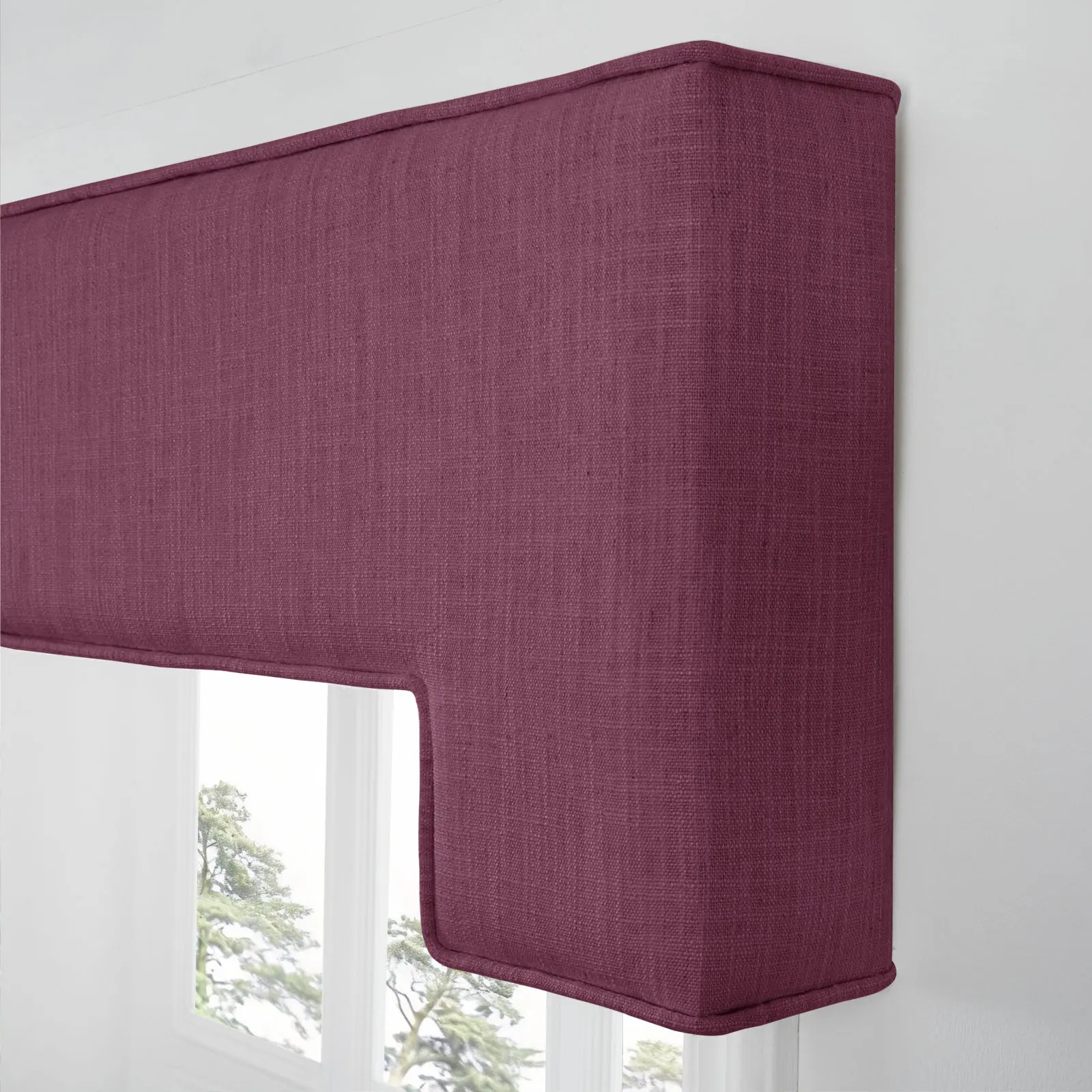Liz Linen Stepped Cornice Board - Image 16
