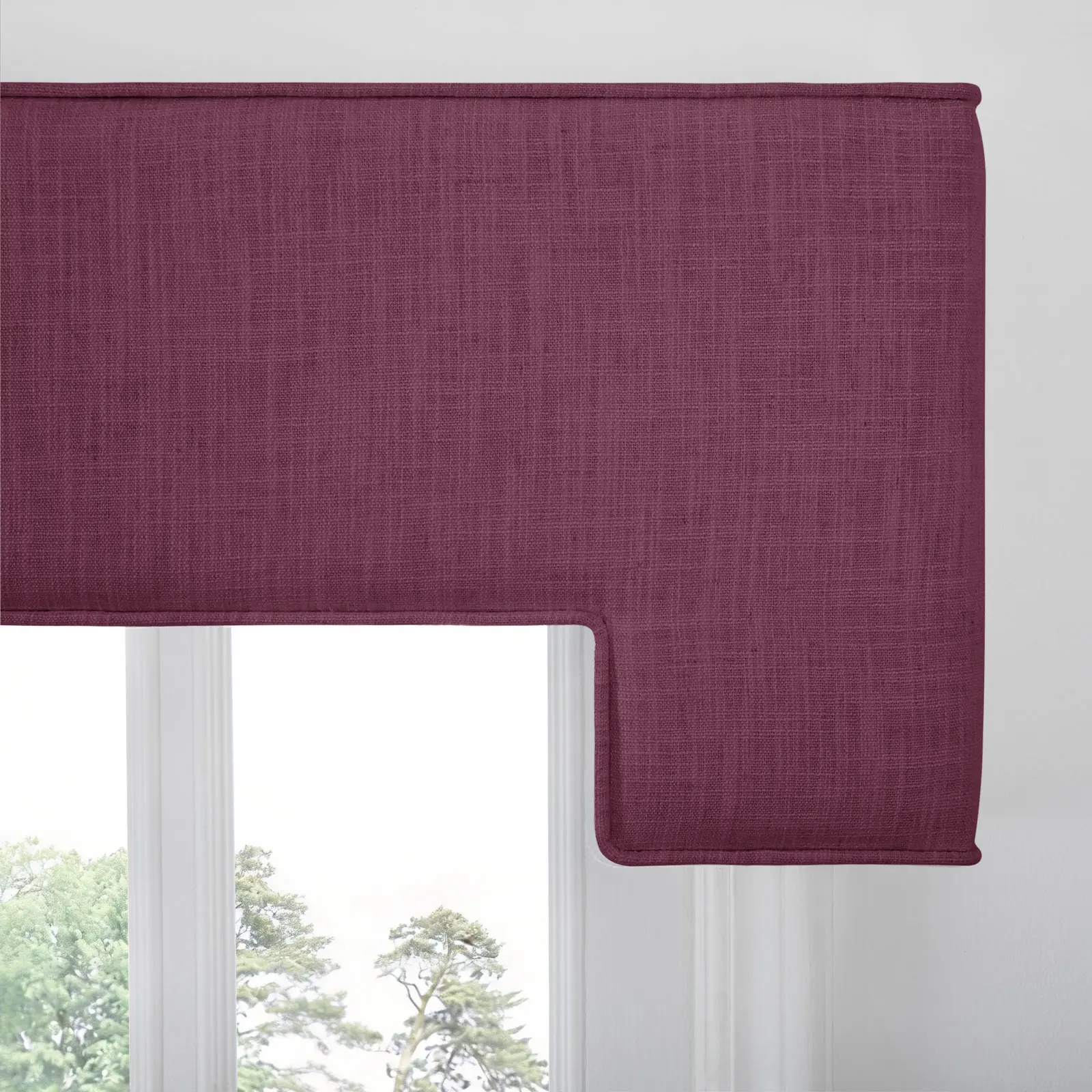 Liz Linen Stepped Cornice Board - Image 17