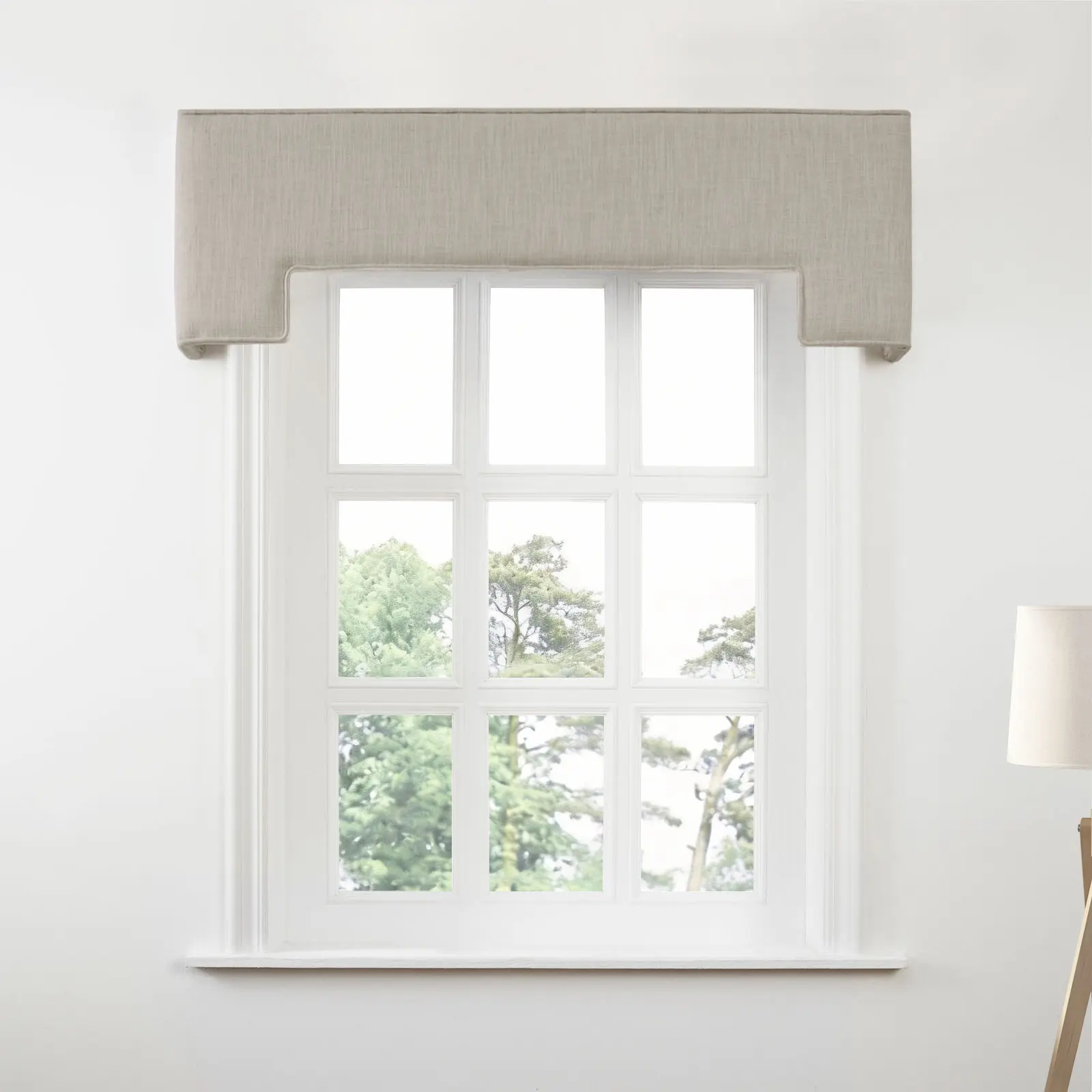 Liz Linen Stepped Cornice Board - Image 19