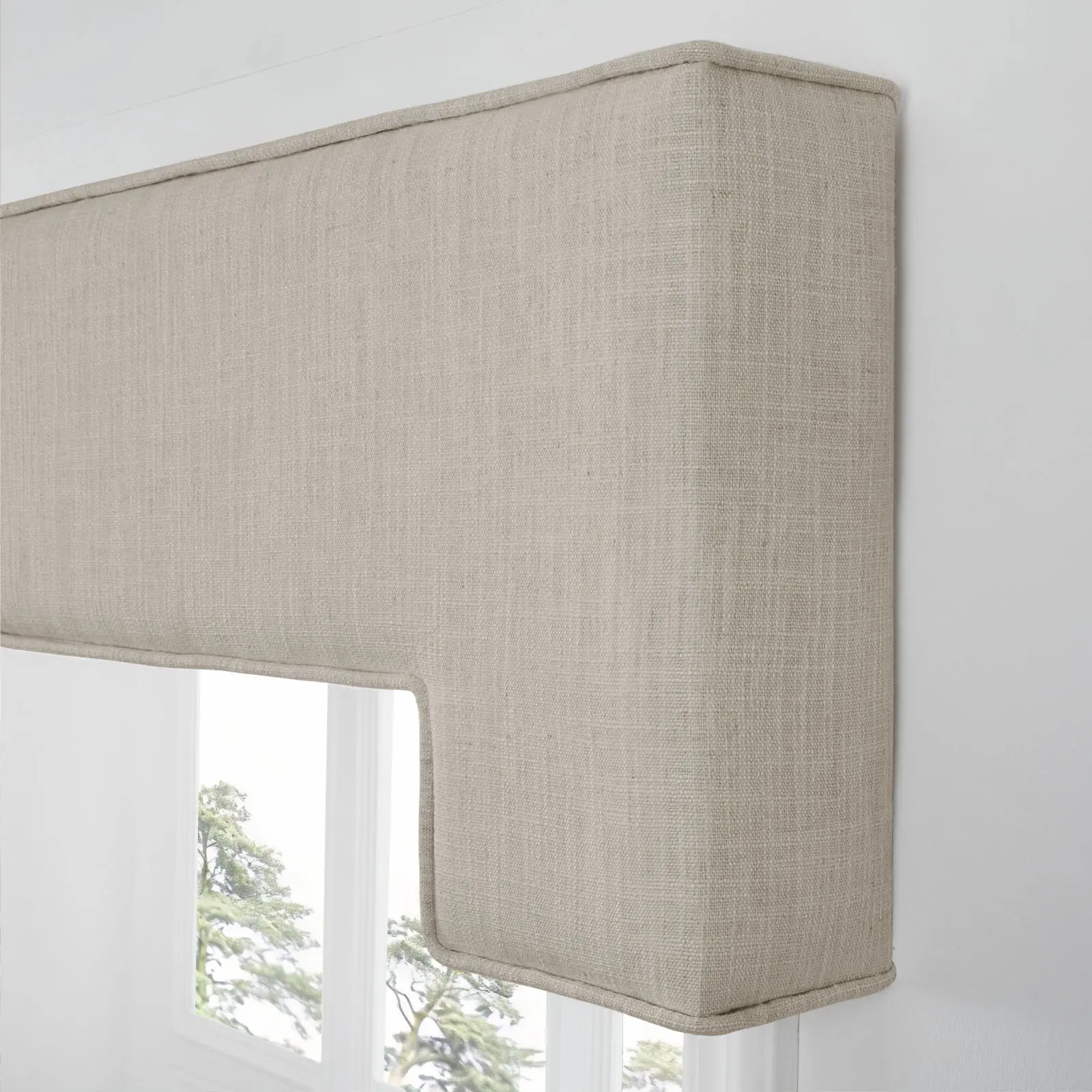 Liz Linen Stepped Cornice Board - Image 20