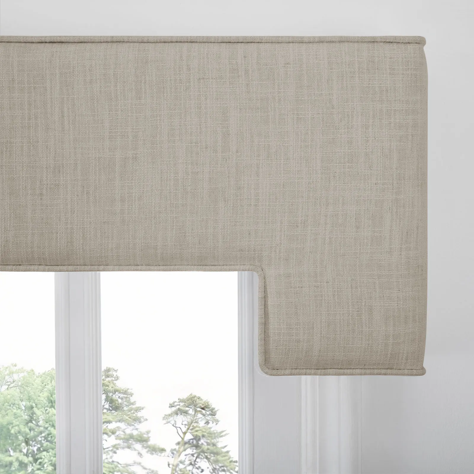Liz Linen Stepped Cornice Board - Image 21