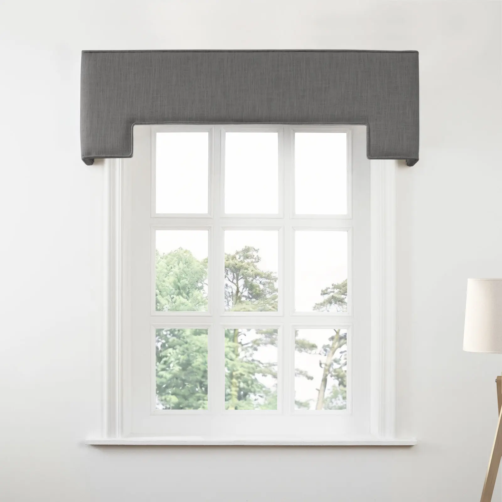 Liz Linen Stepped Cornice Board - Image 23