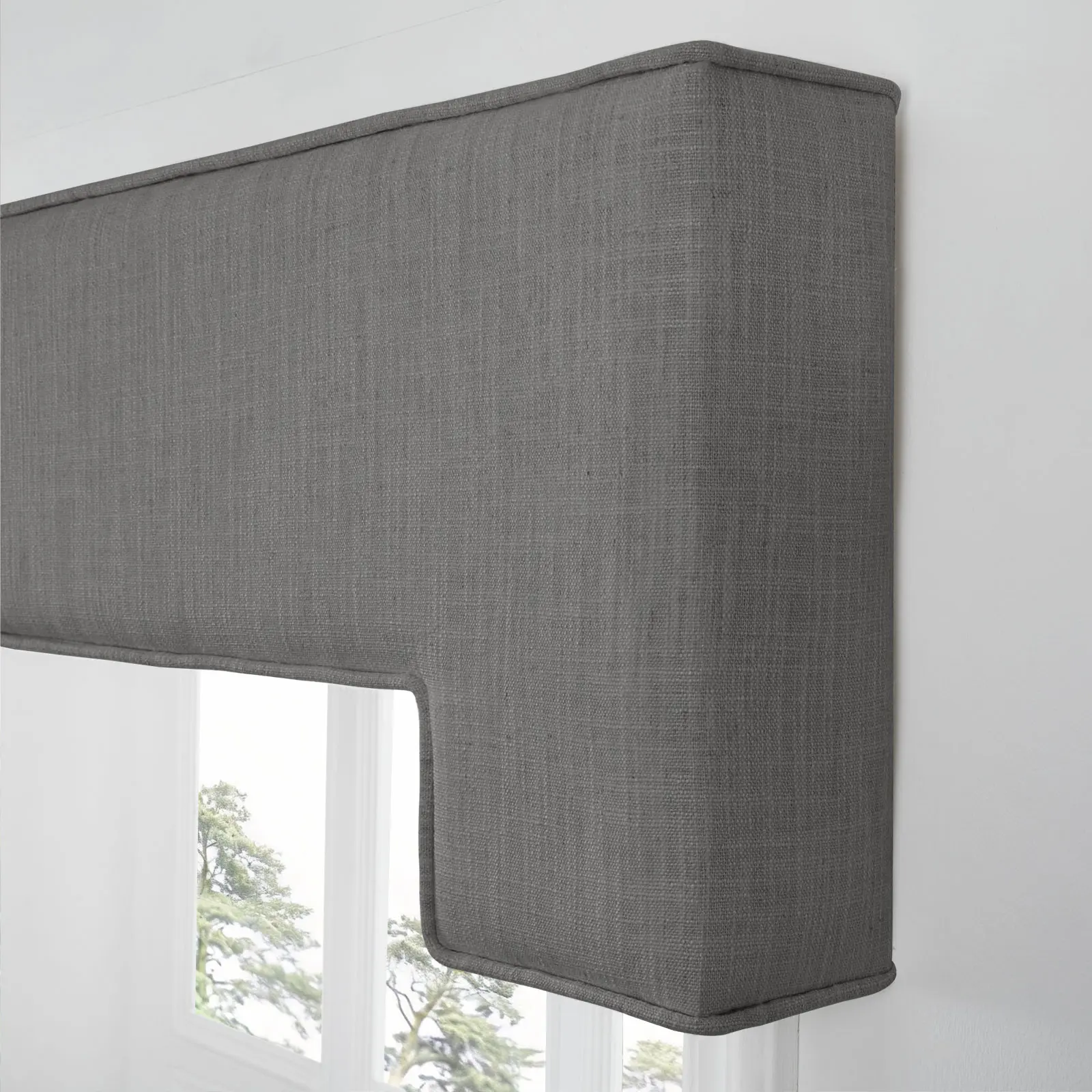 Liz Linen Stepped Cornice Board - Image 24