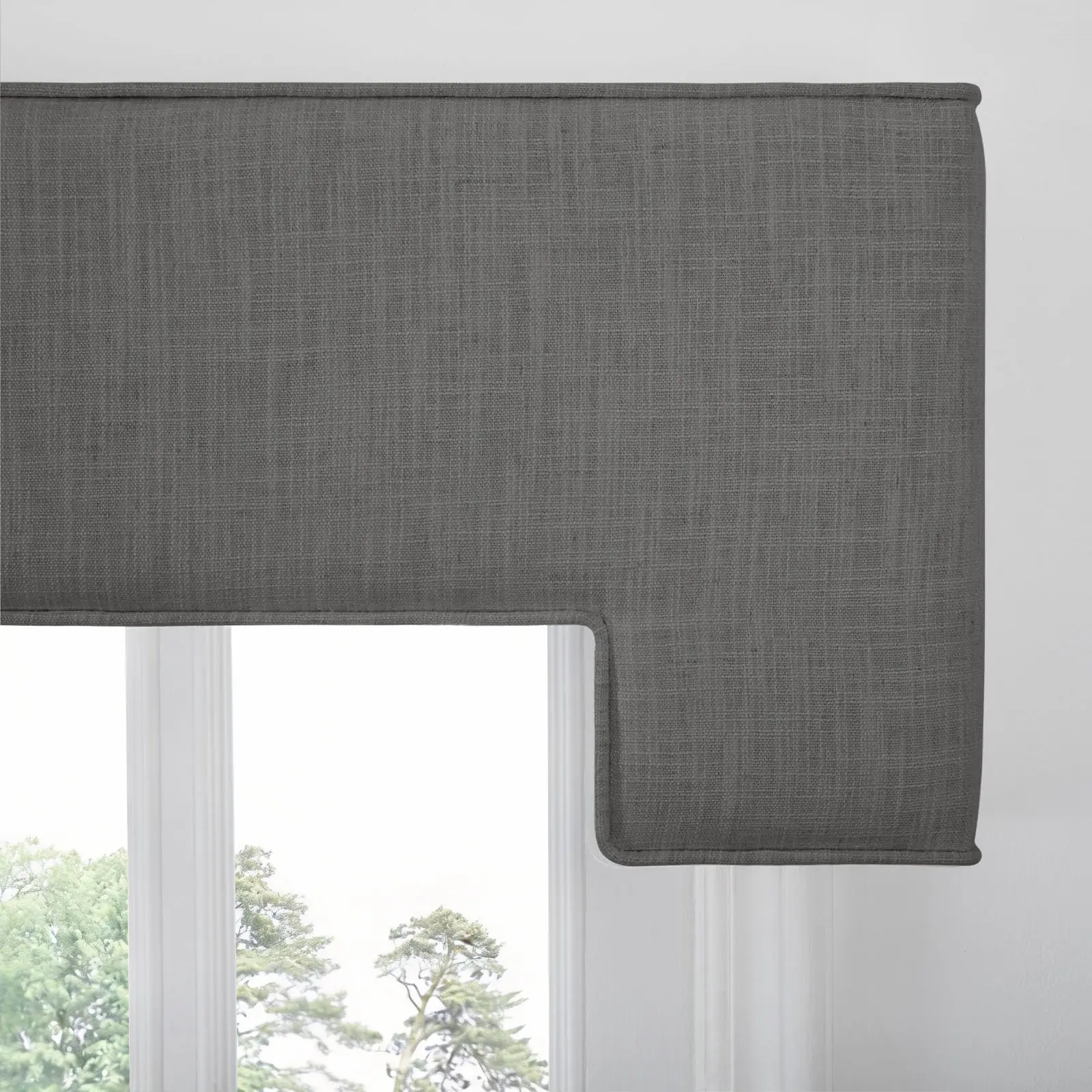 Liz Linen Stepped Cornice Board - Image 25