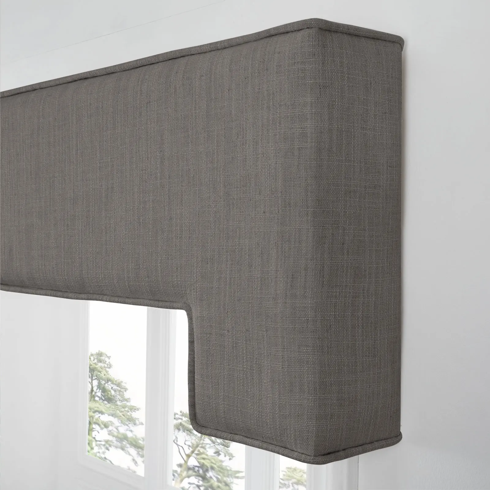 Liz Linen Stepped Cornice Board - Image 28