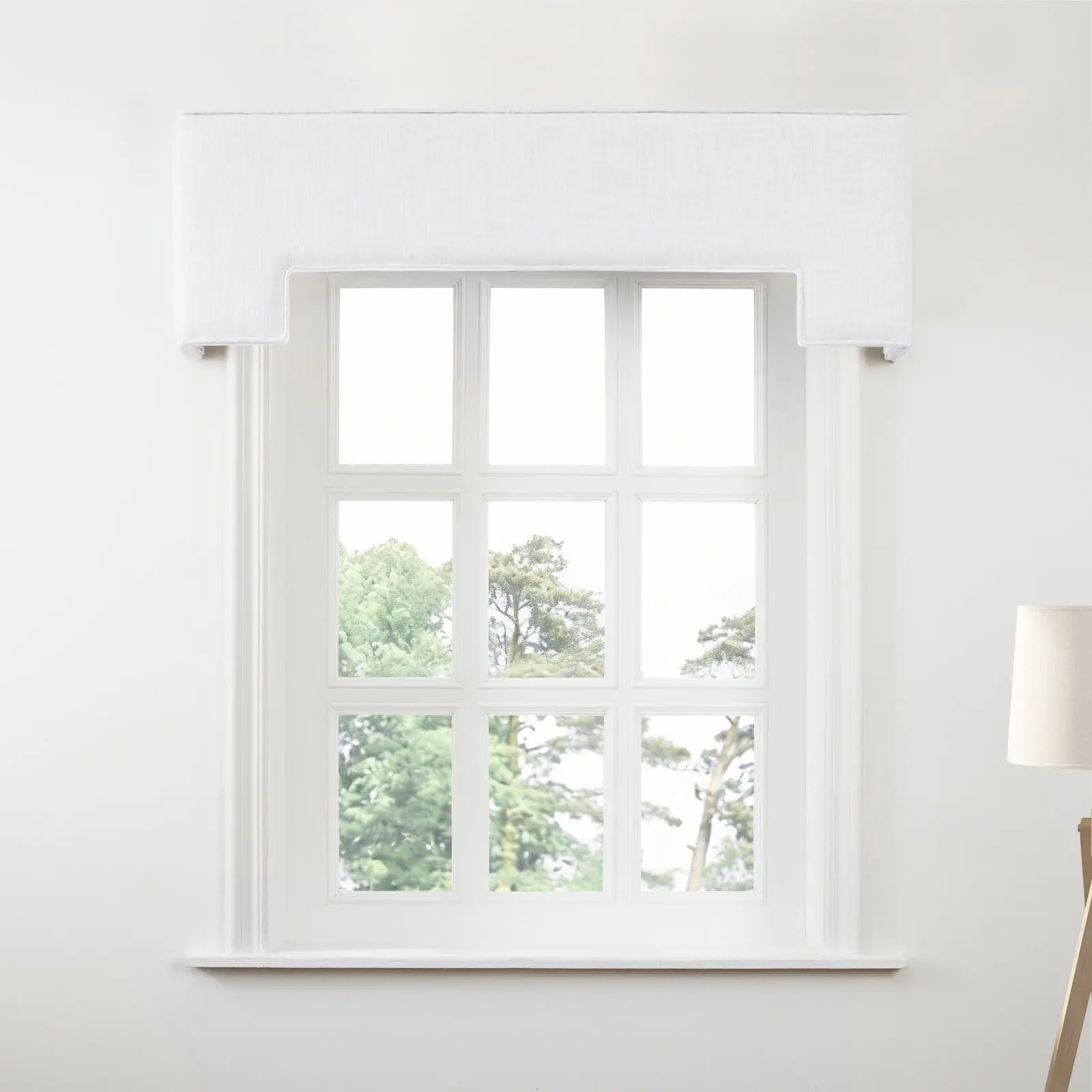 Liz Linen Stepped Cornice Board - Image 3