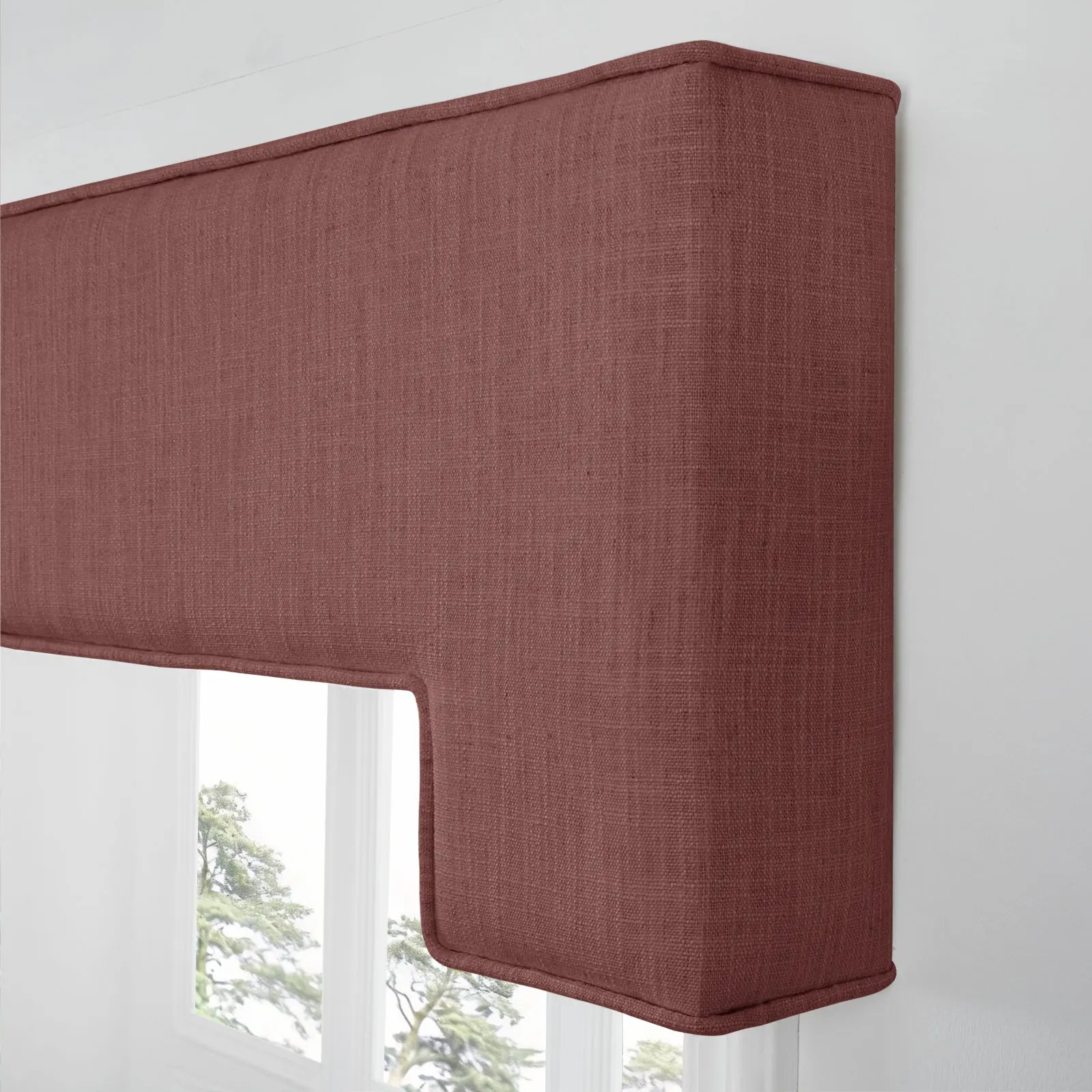 Liz Linen Stepped Cornice Board - Image 32