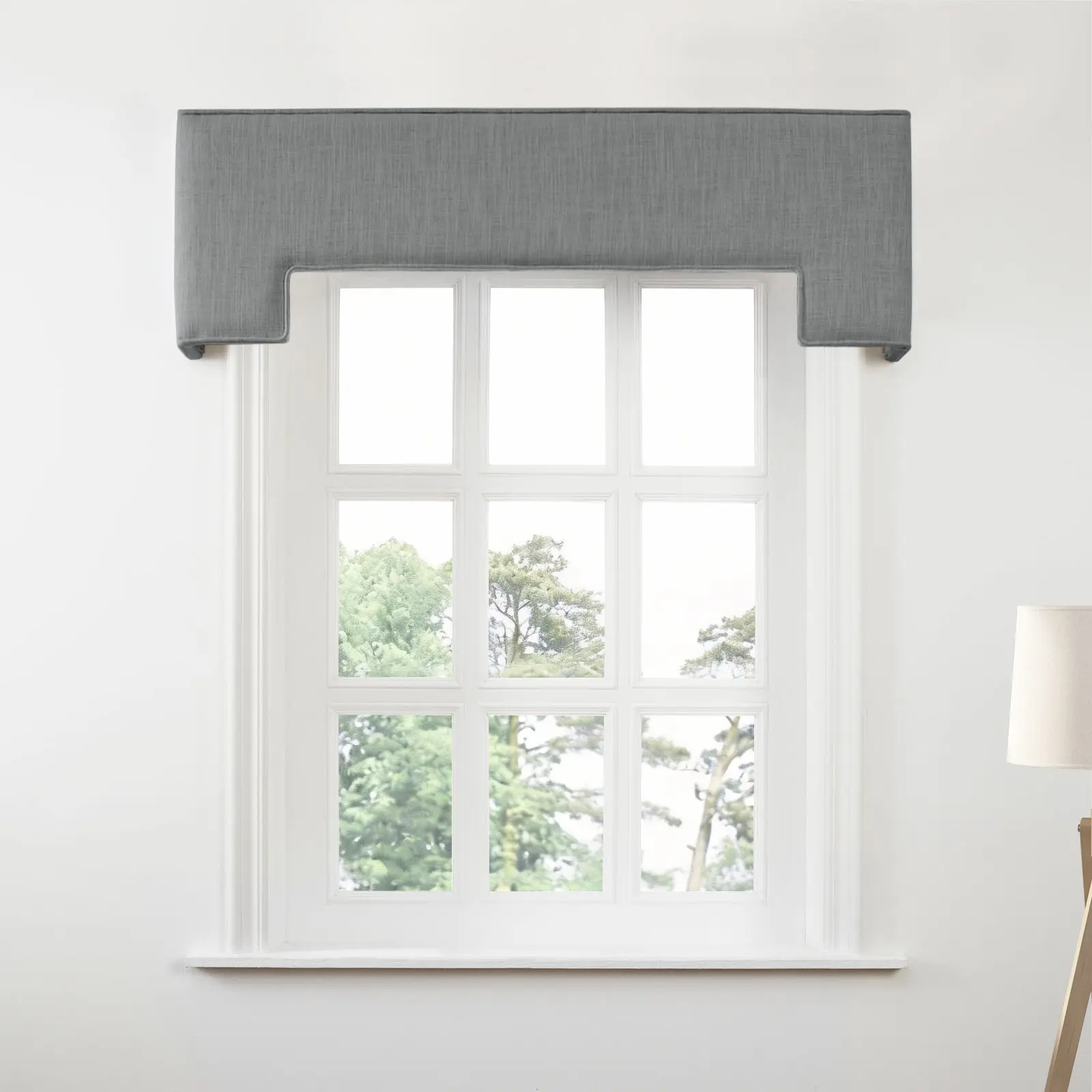 Liz Linen Stepped Cornice Board - Image 35