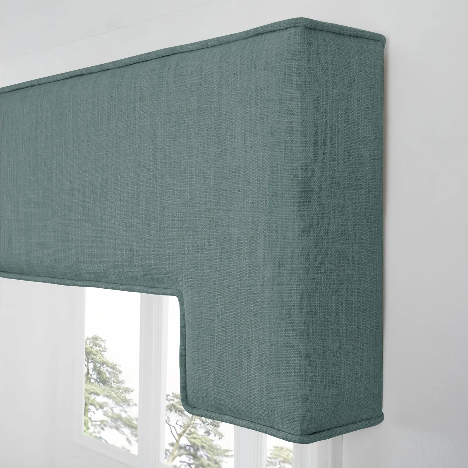 Liz Linen Stepped Cornice Board - Image 40