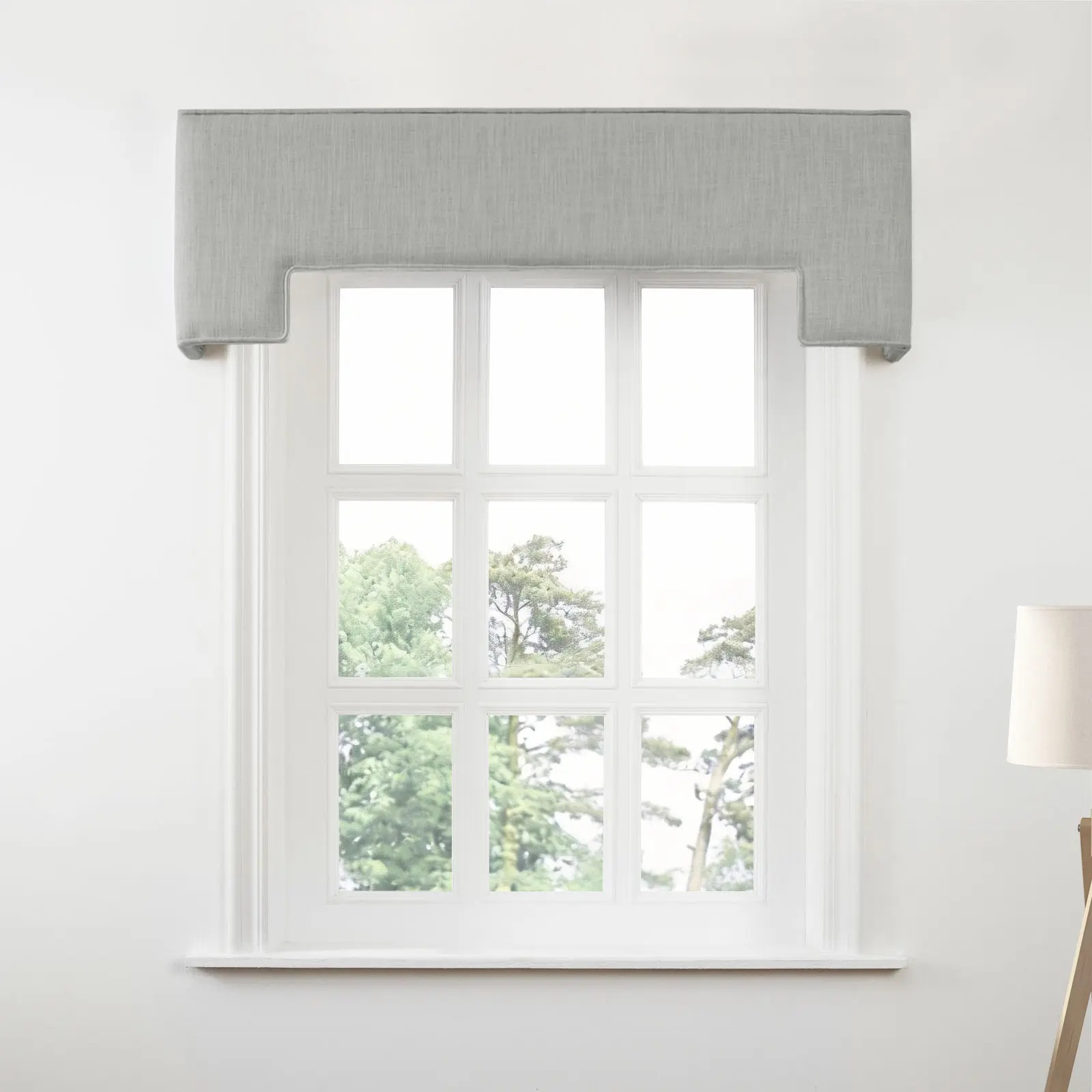 Liz Linen Stepped Cornice Board - Image 47