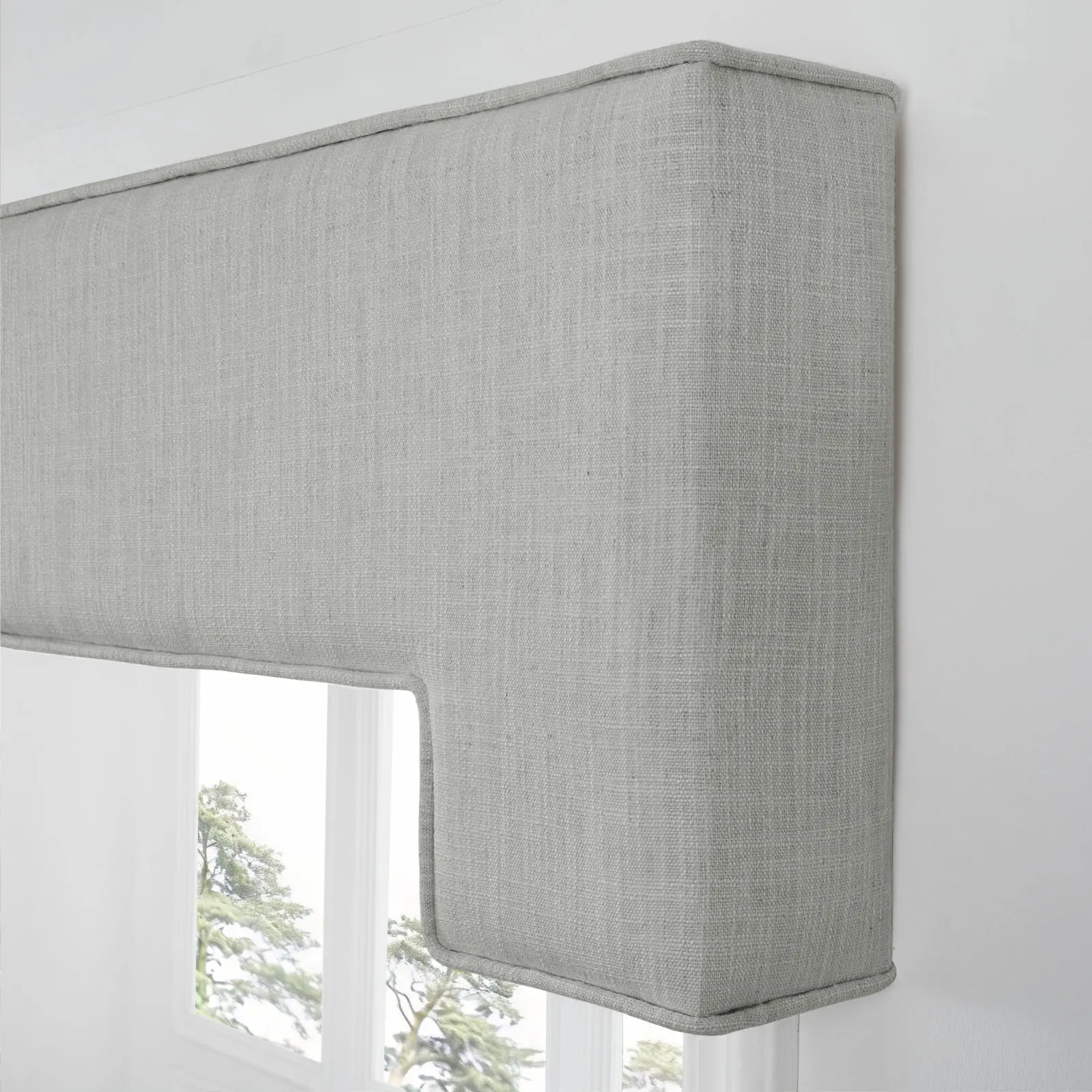 Liz Linen Stepped Cornice Board - Image 48