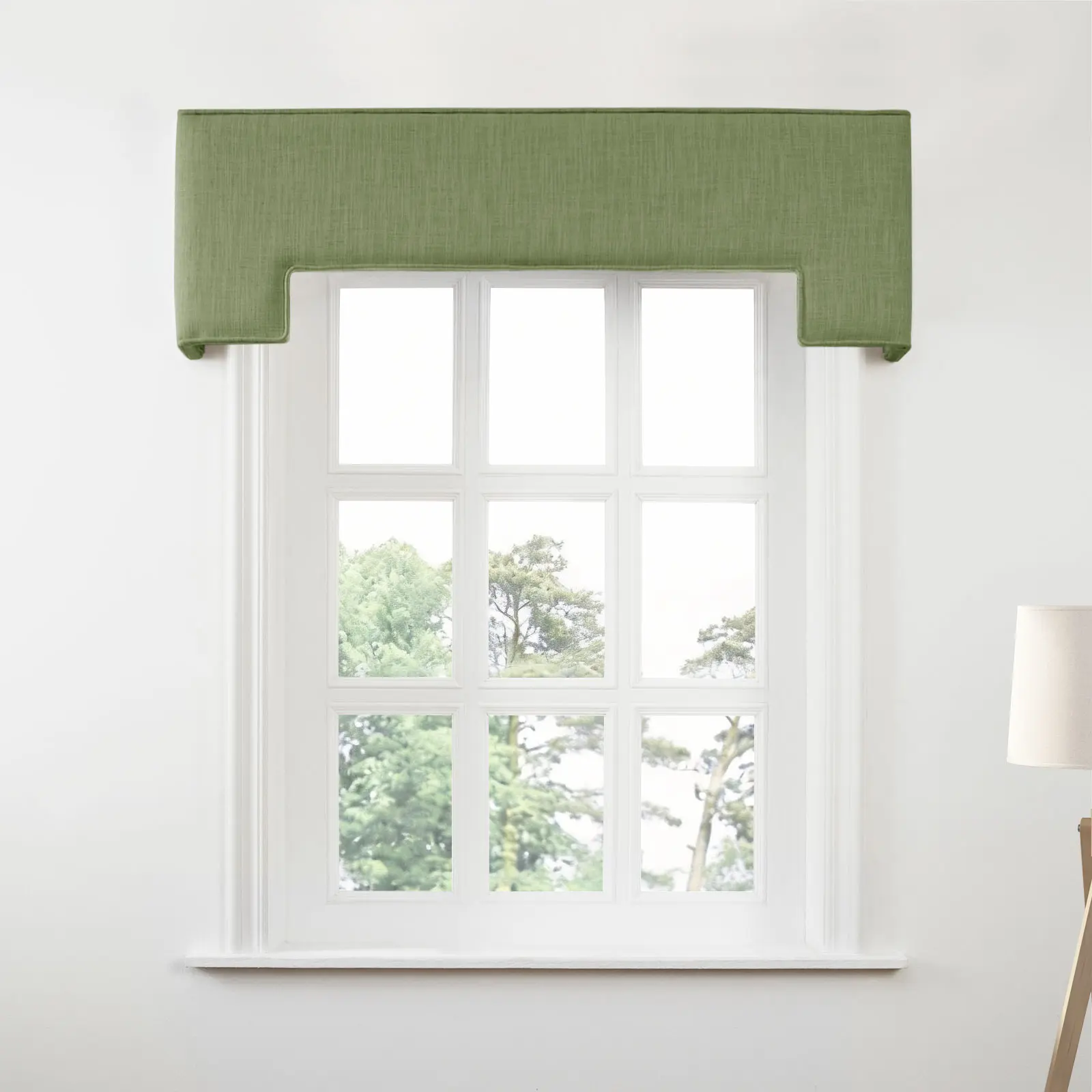 Liz Linen Stepped Cornice Board - Image 51