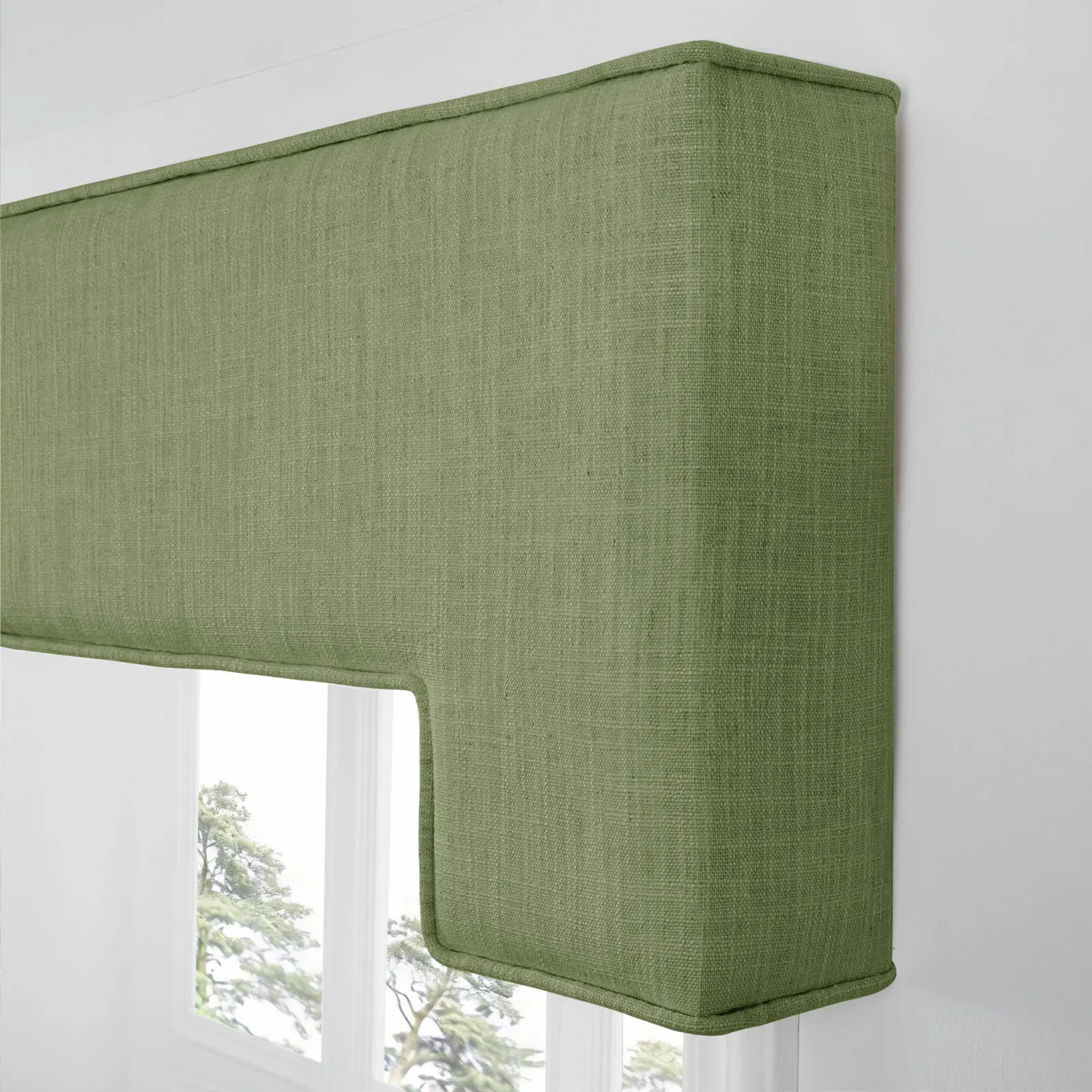 Liz Linen Stepped Cornice Board - Image 52