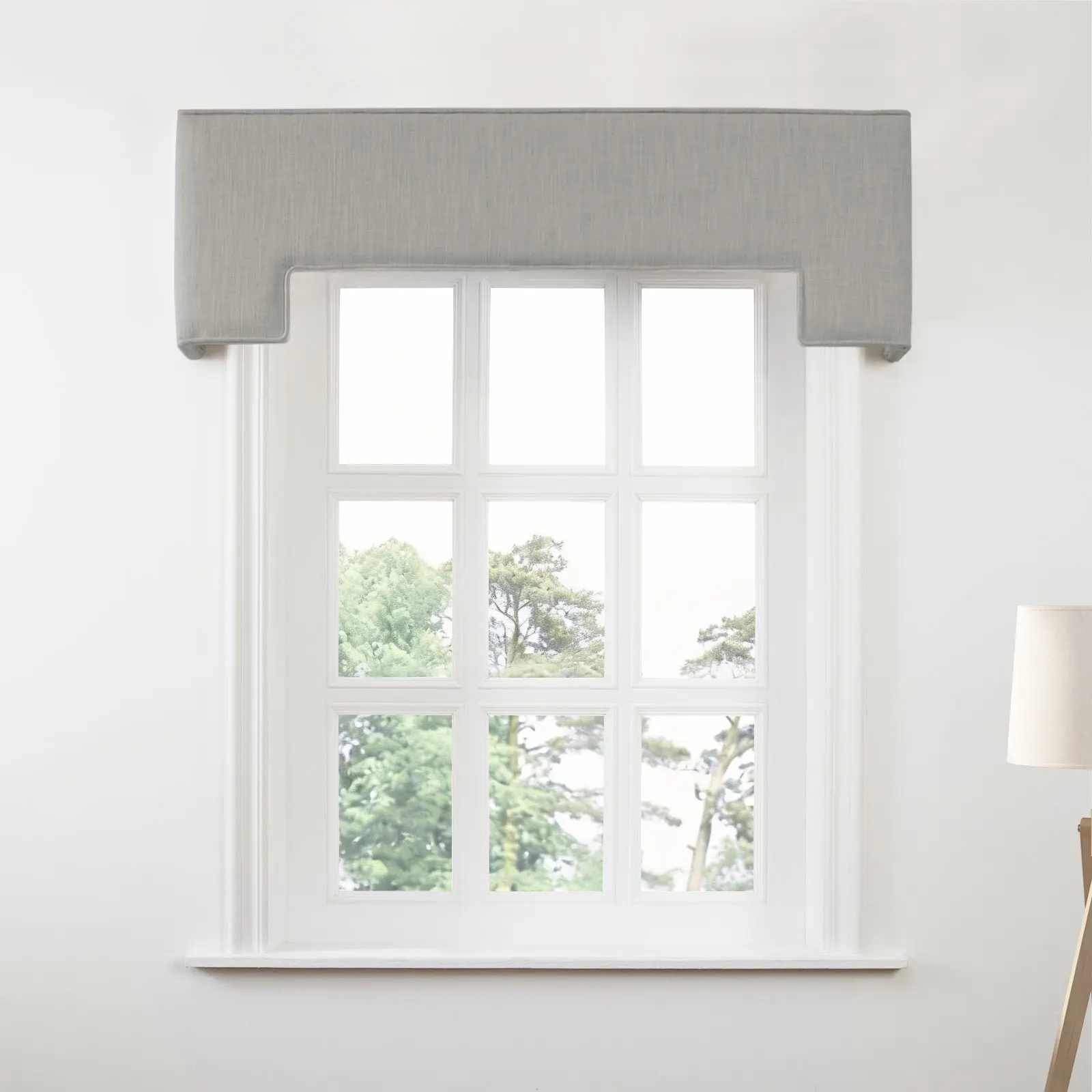 Liz Linen Stepped Cornice Board - Image 55