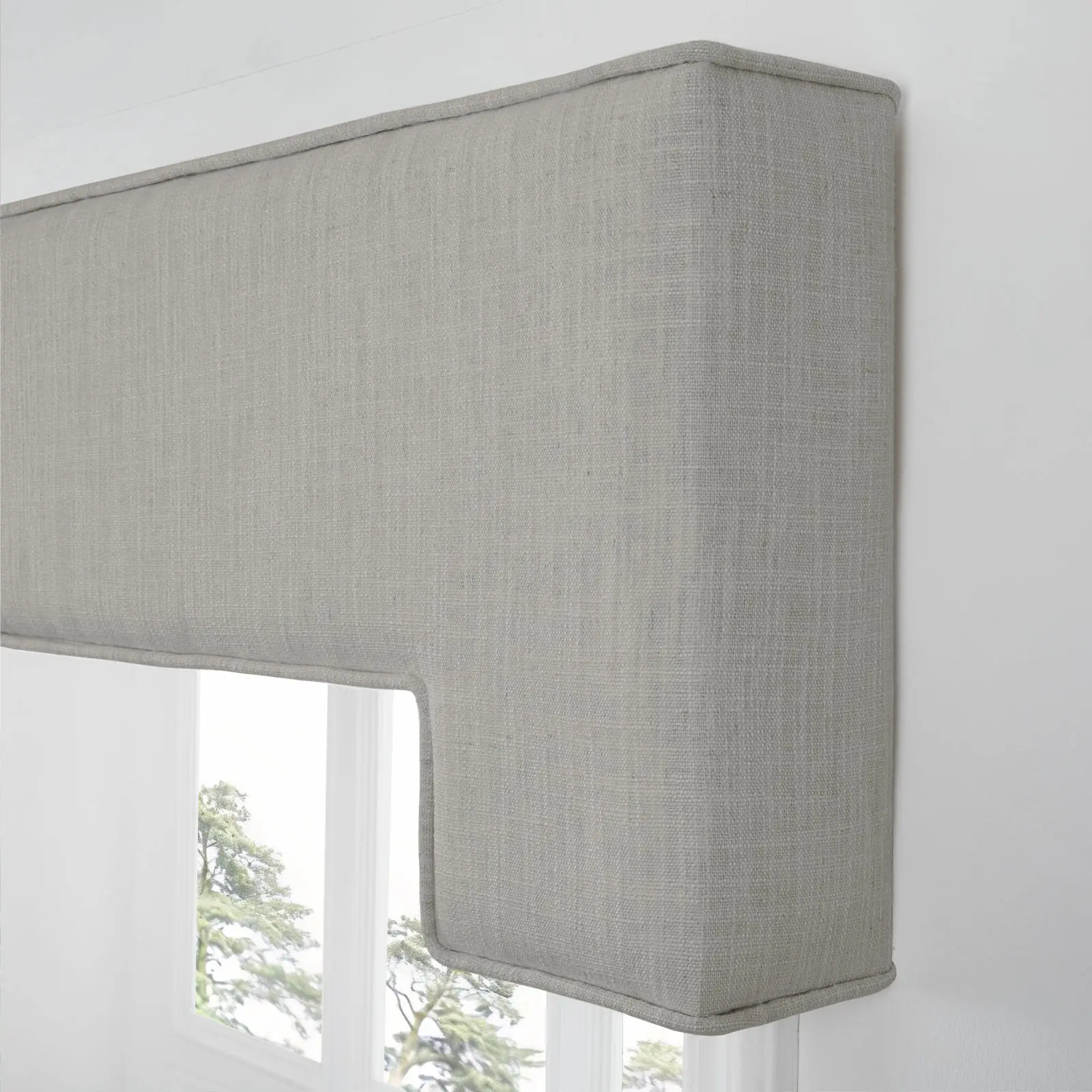 Liz Linen Stepped Cornice Board - Image 56