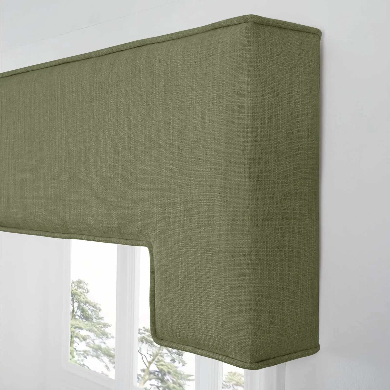 Liz Linen Stepped Cornice Board - Image 68